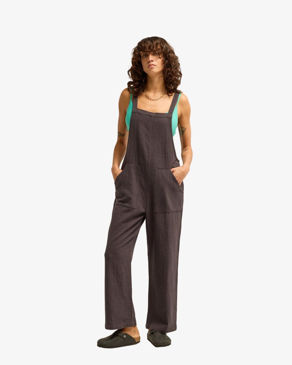 Billabong Jumpsuit PACIFIC TIME mit aufgesetzten Taschen und im Rücken verstellbaren Trägern