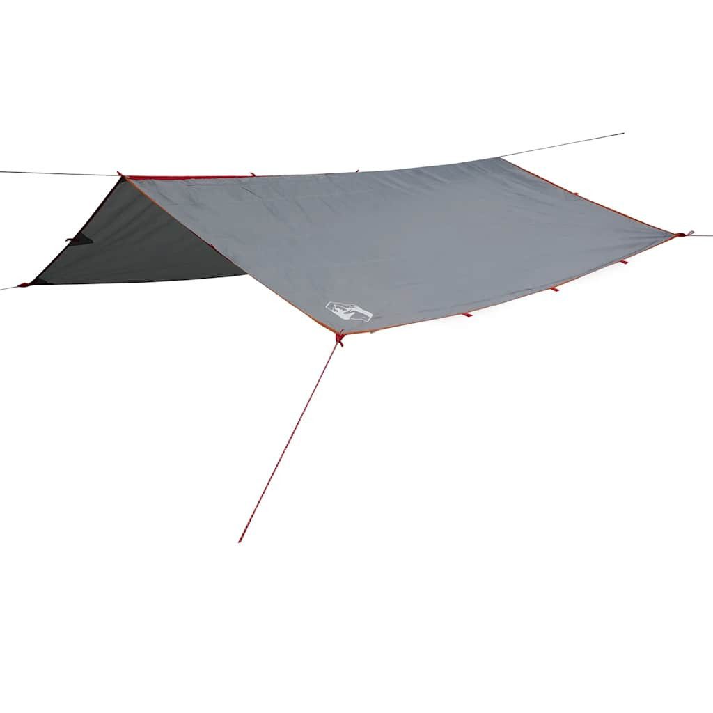 vidaXL Tarp-Zelt Tarp Grau und Orange 300x294 cm Wasserdicht, (1 tlg)