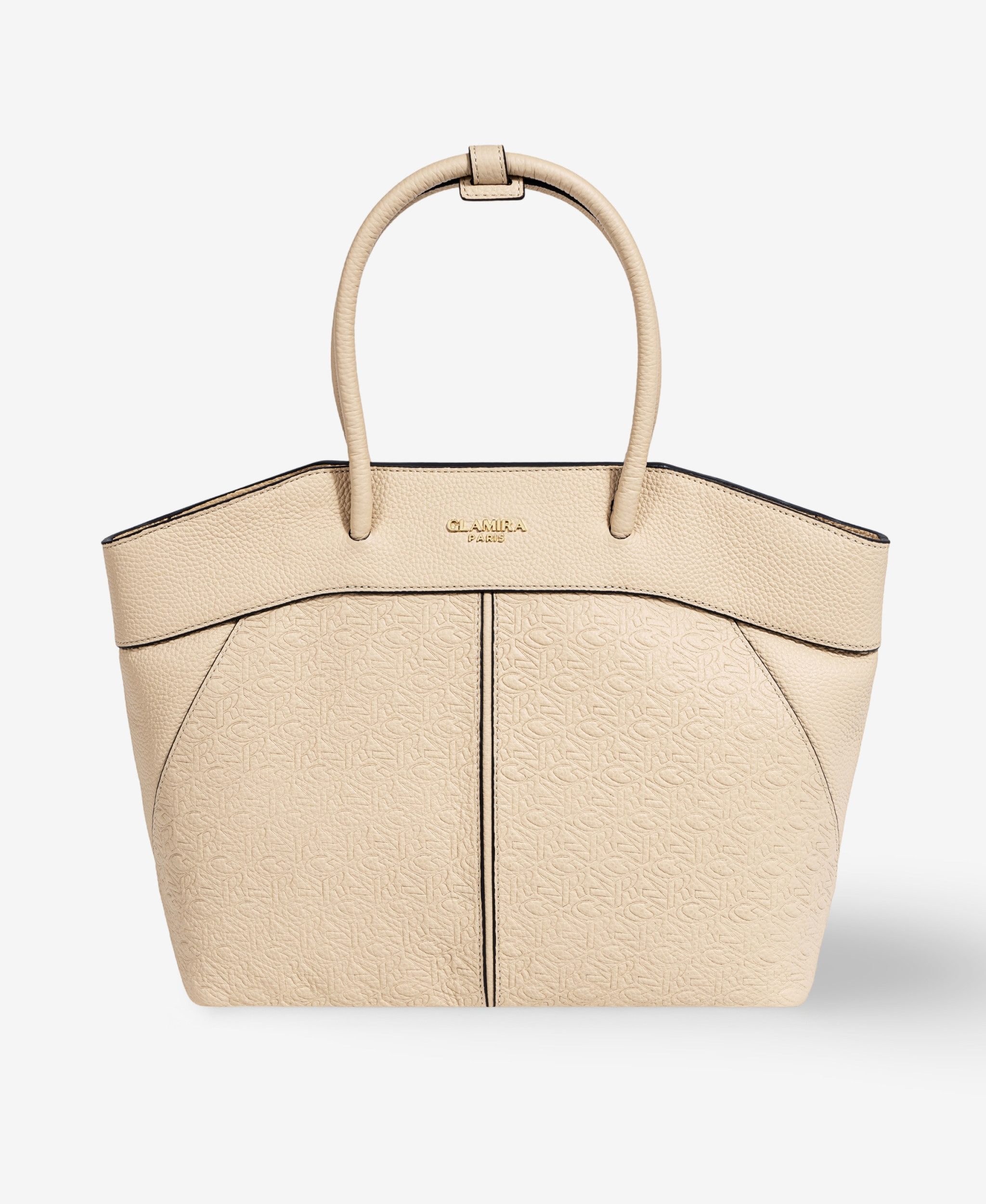 Handtasche Lysandra Beige Einkaufstasche