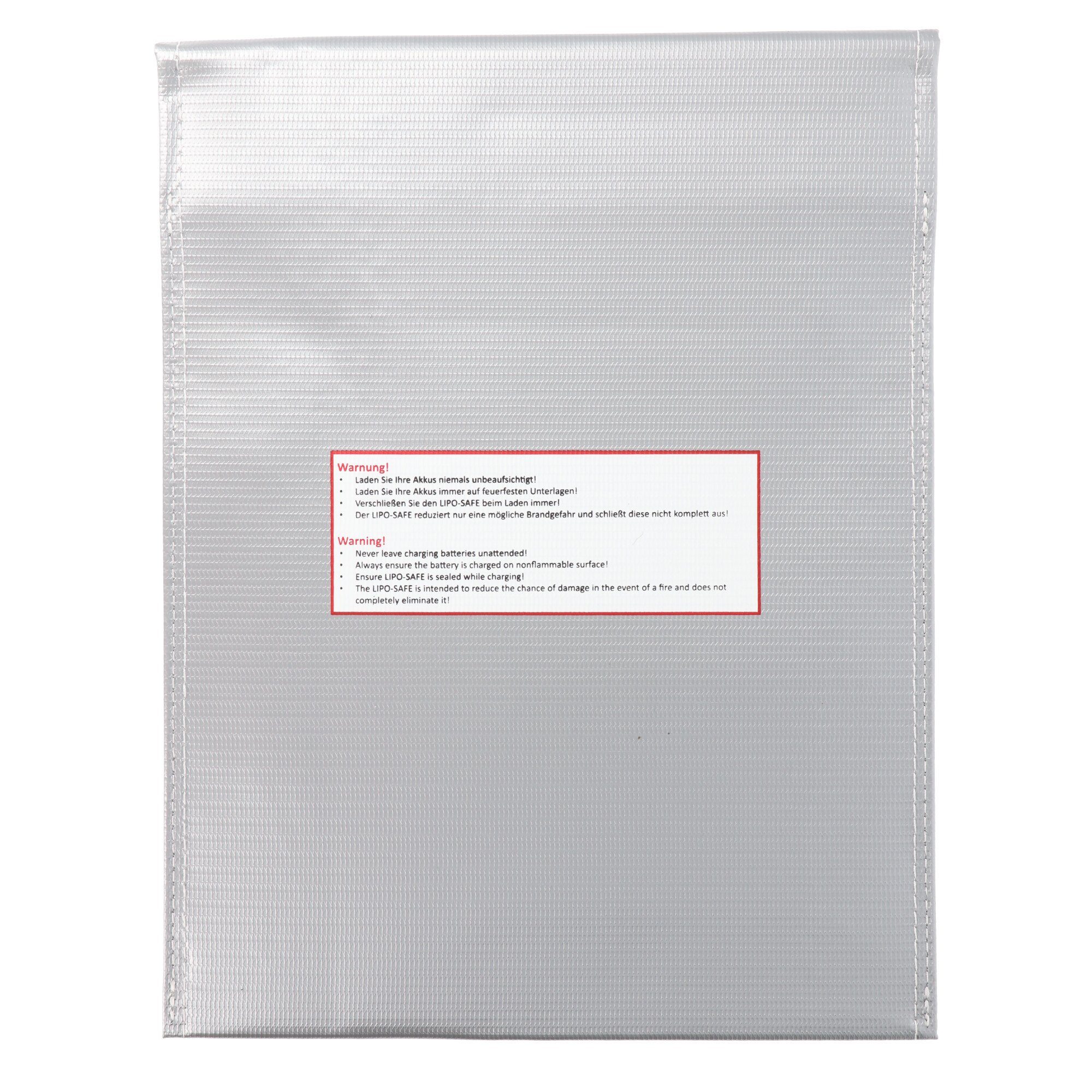 AccuCell LIPO-SAFE Lipo Schutzbeutel klein, Lipos sicher aufbewahren! 23x18cm Batterie