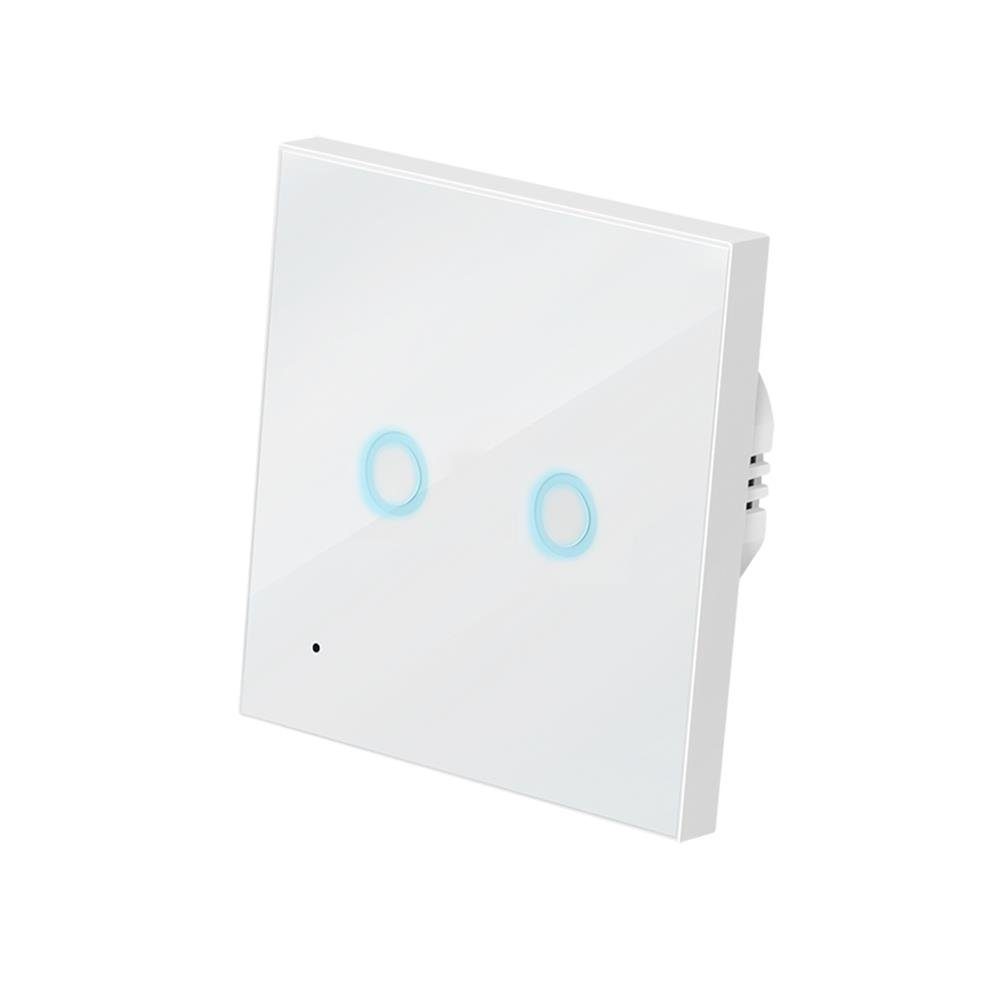 LogiLink Smart Home Wi-Fi Smart Wandschalter Smarter Lichtschalter, Tuya kompatibel