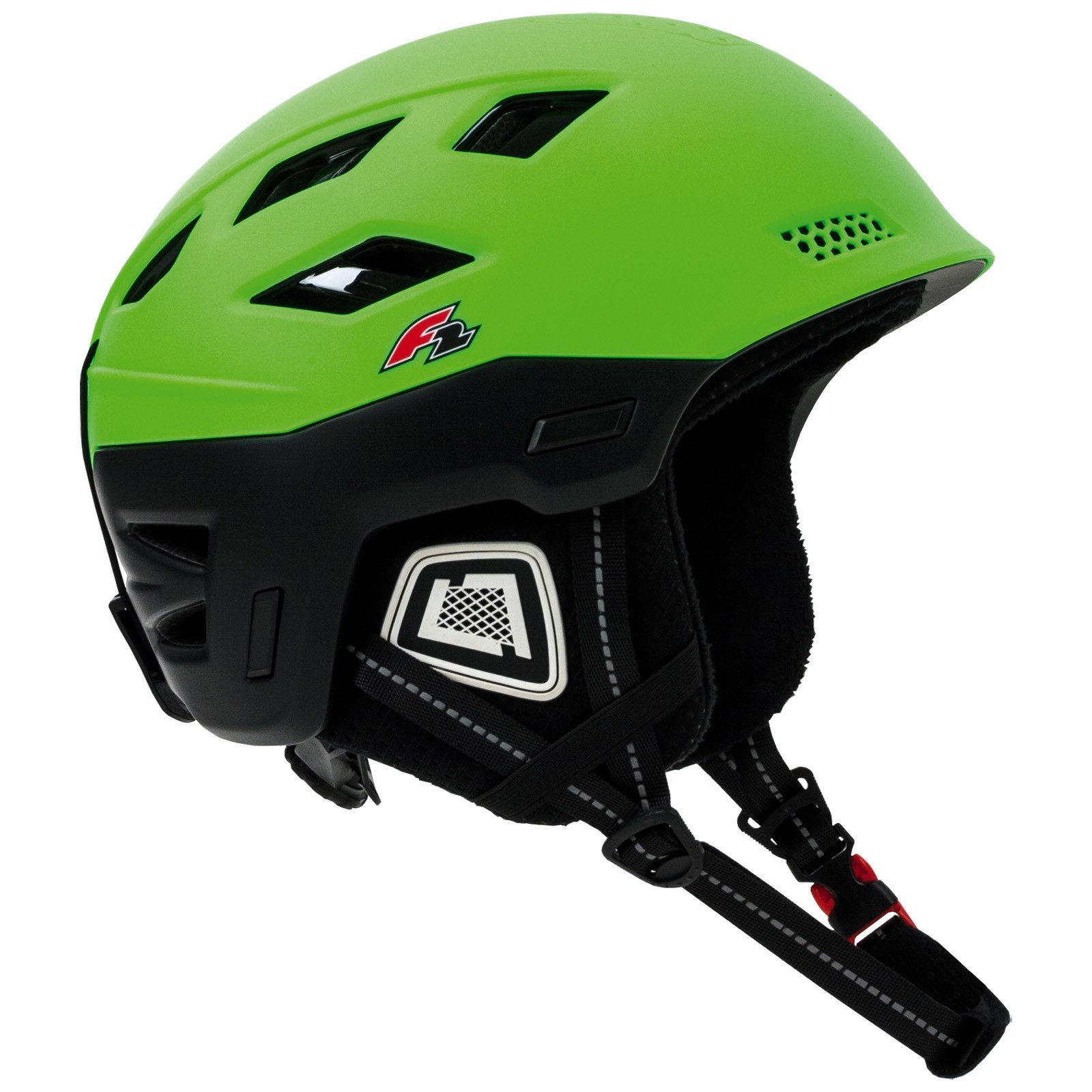 Snowboardhelm F2 Herren Snowboard Helm Helmet - Worldcup Race XL Grün 2024/25