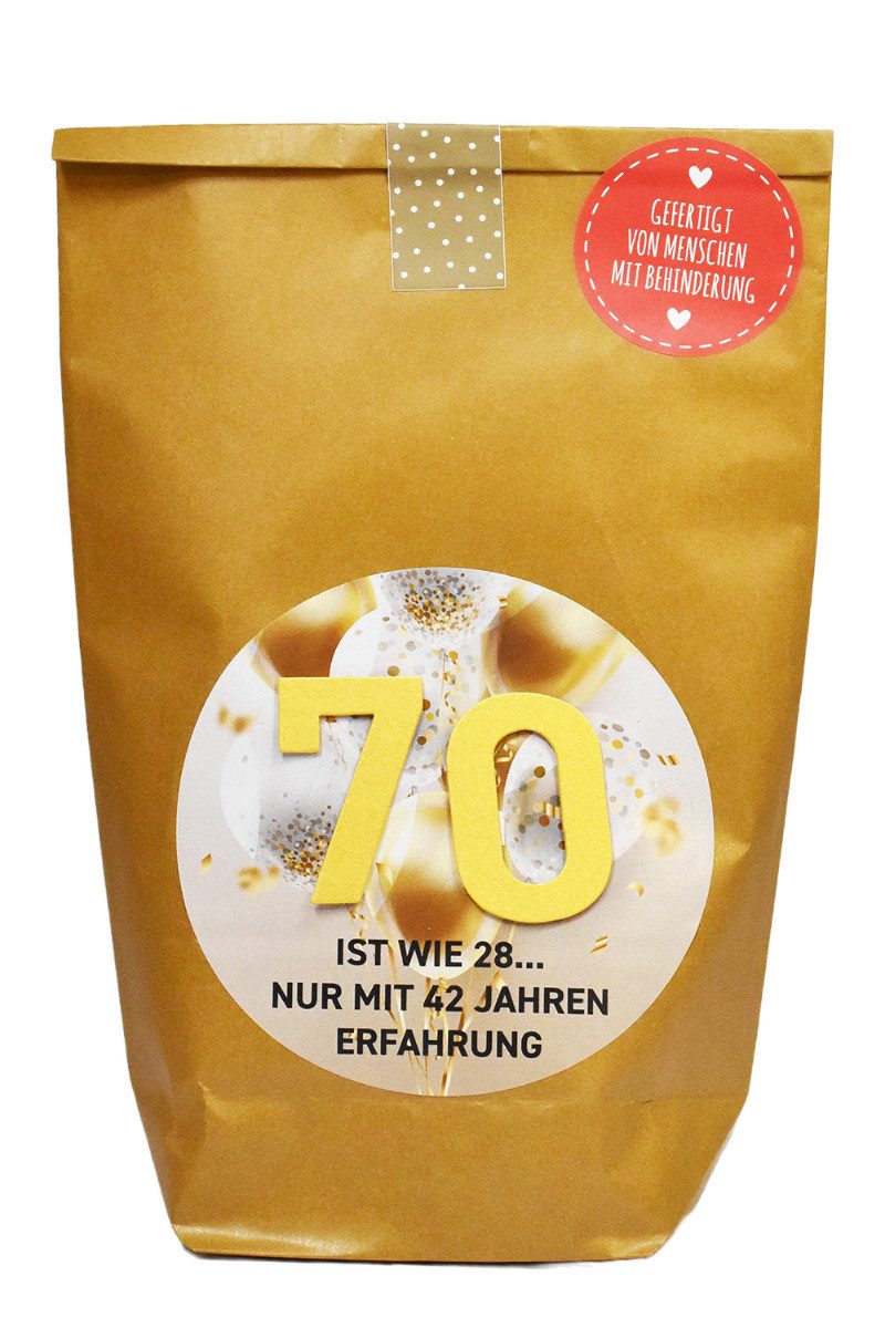Wunderle Wundertüte Wundertüte "70. Geburtstag"
