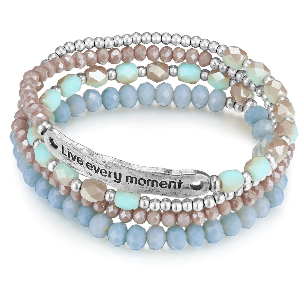 Lulu & Jane Armband Armband Kristall bunt