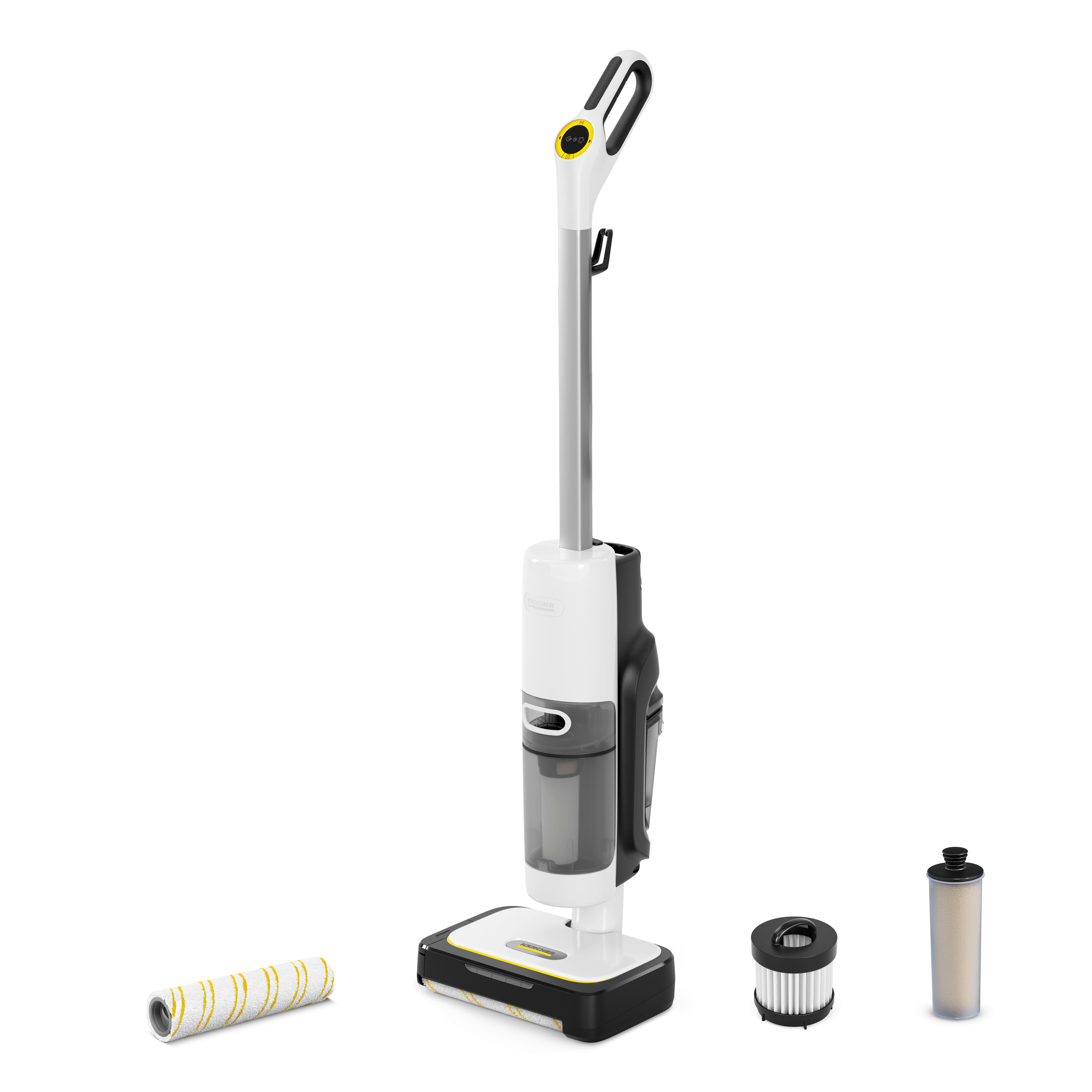 KÄRCHER Dampfreiniger SCV 4 Steam Vac, 1600 W, beutellos, 1300 Watt Heizleistung