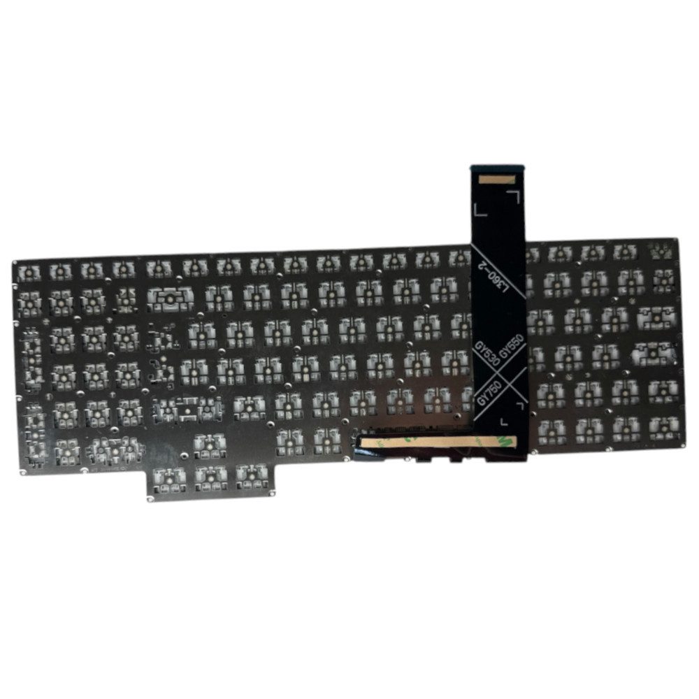 Trade-Shop Ersatz passend für Lenovo Legion GY530 GY550 GY570 GY750 Y550-15 -17 Tastatur (mit weißer Hintergrundbeleuchtung / Tastenbelegung: Deutsch (QWERTZ)