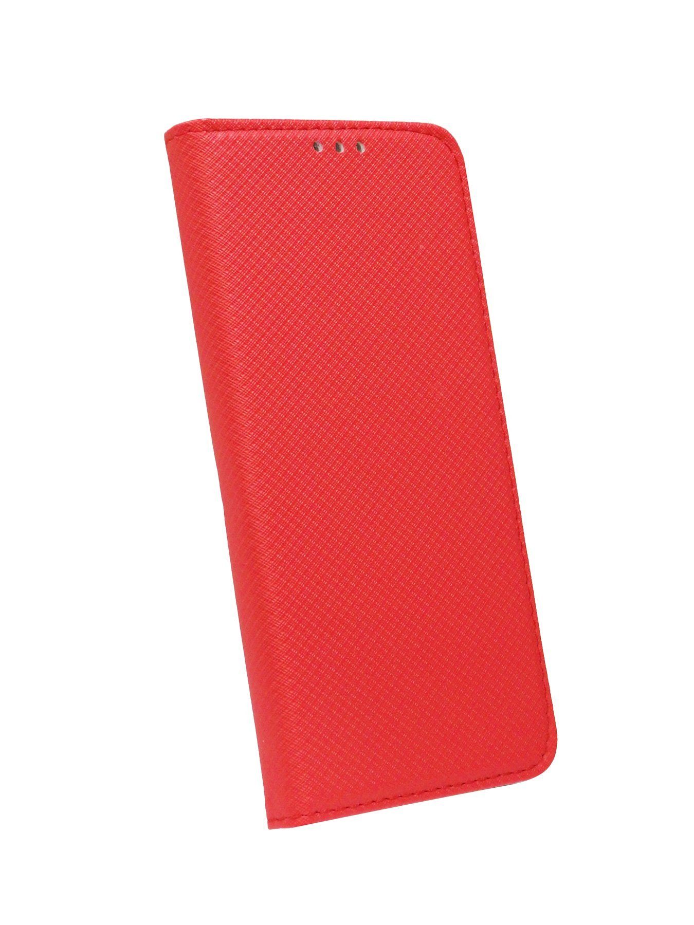 Handytasche Kartenfach Buch mit Hülle Brieftasche A50 Schutzhülle (A505F) Etui SAMSUNG cofi1453 "Smart" Tasche Standfunktion, Handy Rot kompatibel GALAXY mit