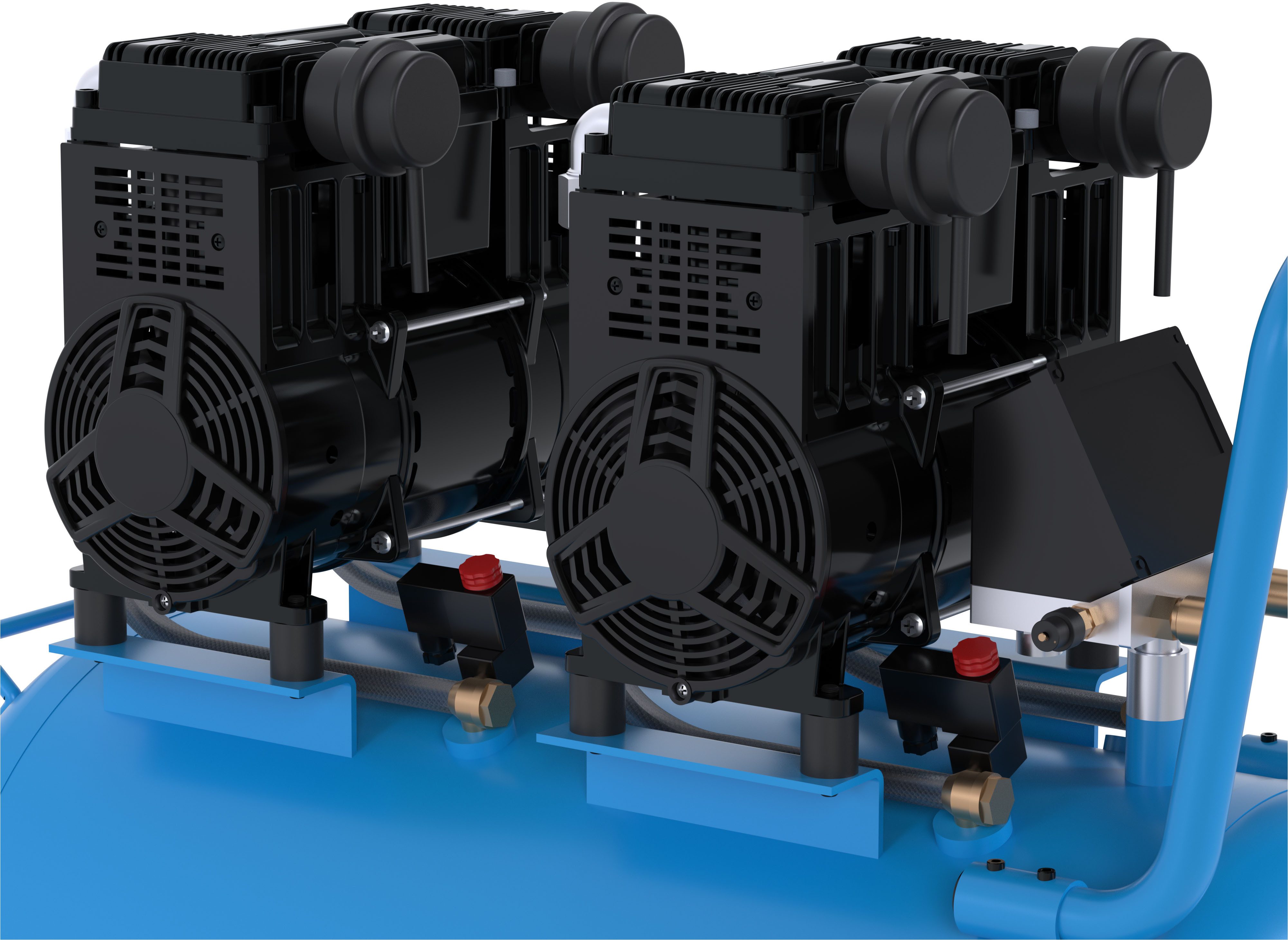 Güde Kompressor Airpower 675/8/100 ED-SILENT, 4400 W, max. 8 bar, 100 l