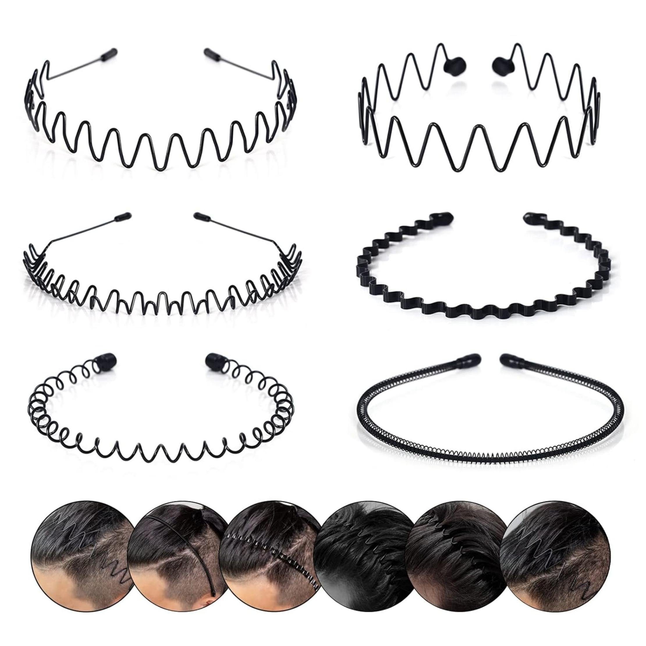 Haarband Herren Haarreif Haarreifen Damen Männer Haarband