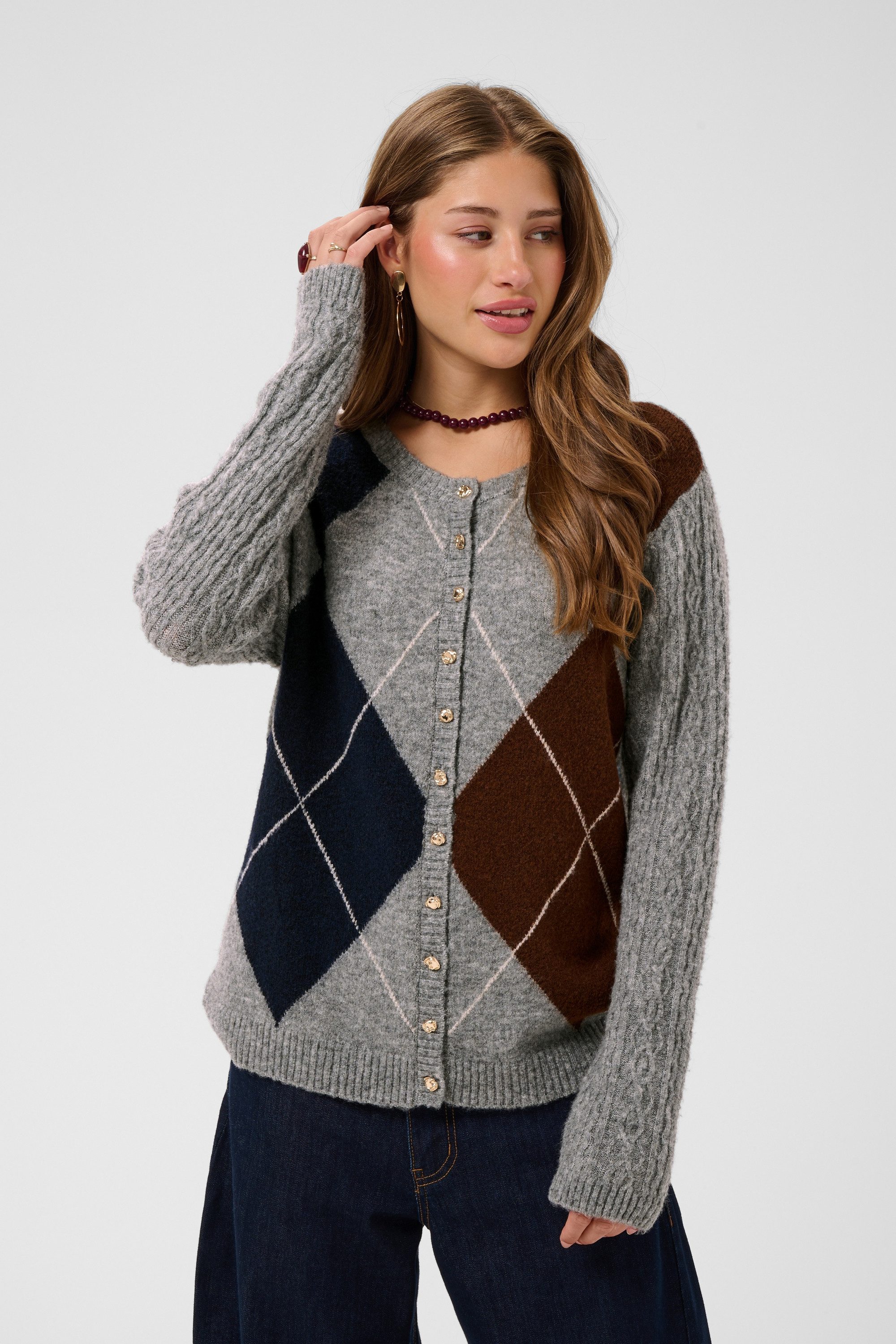 Cream Cardigan Strickjacke CRHope