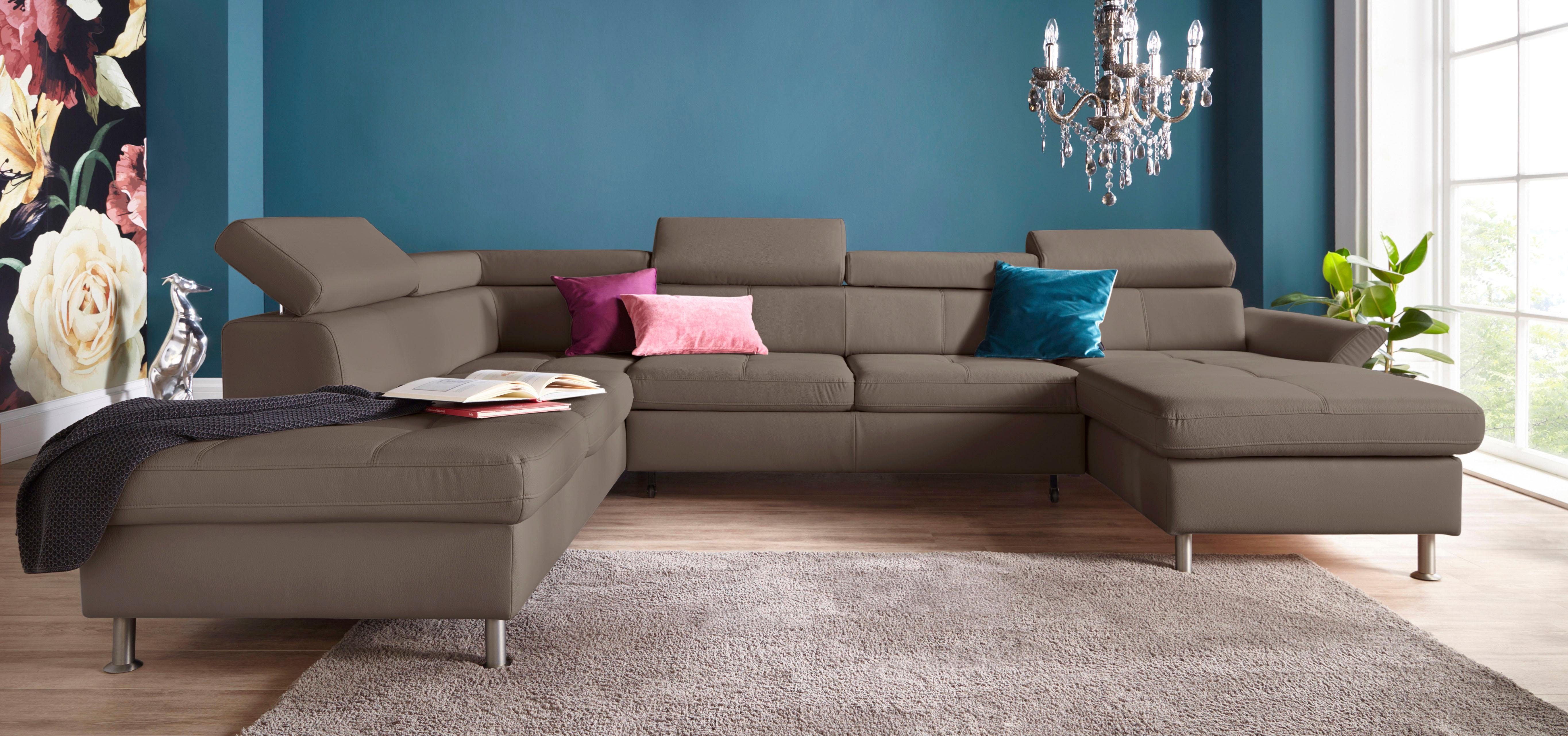 exxpo - sofa fashion Wohnlandschaft "Maretto, bequem und komfortabel, aufwe günstig online kaufen