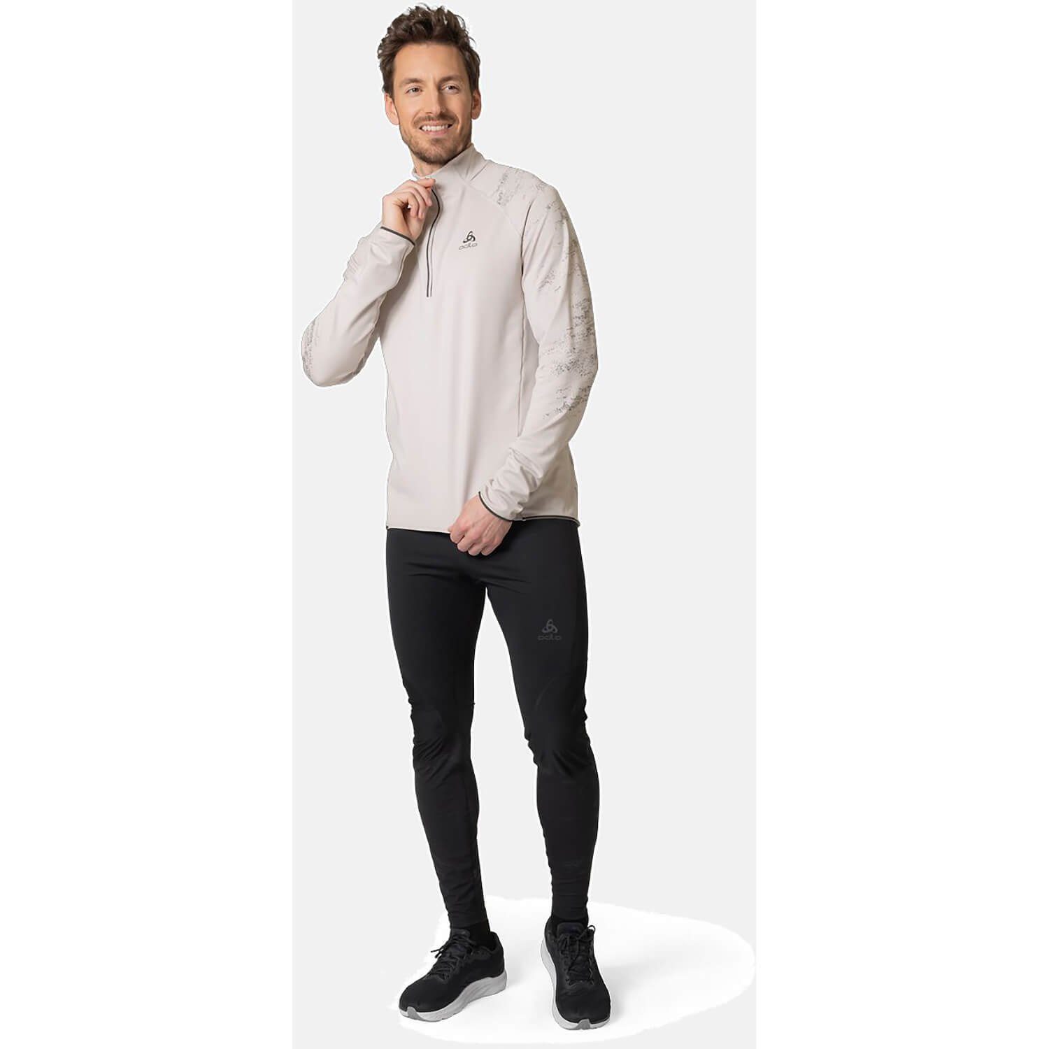 Odlo Laufhose Tight ZEROWEIGHT WARM