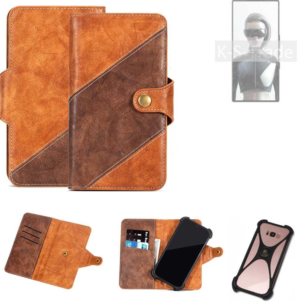 K-S-Trade Handyhülle für REDMAGIC 9S Pro+, Handyhülle Schutzhülle Bookstyle Case Wallet-Case Cover