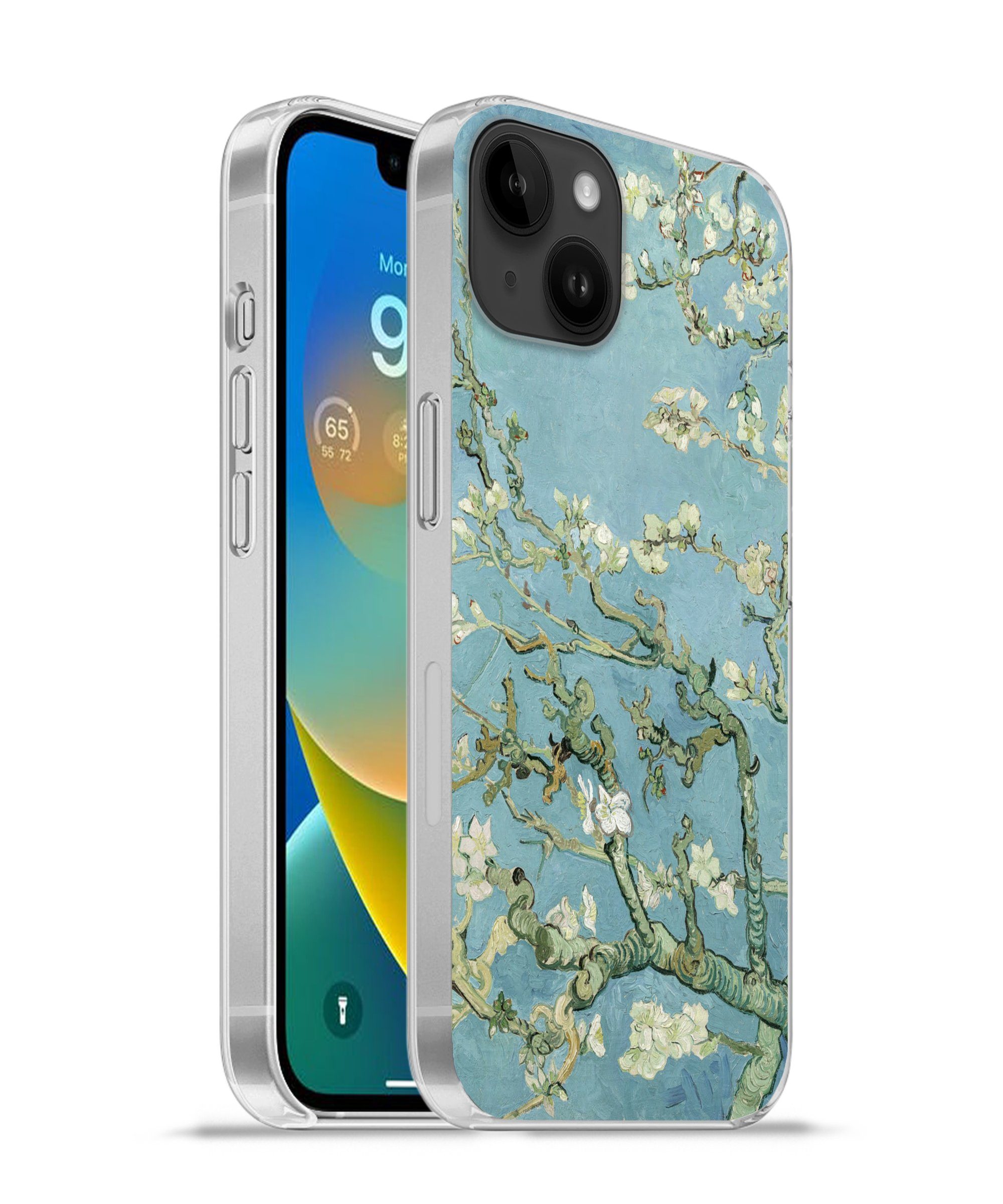 MuchoWow Handyhülle für Apple iPhone 14 Plus Mandelblüte - Van Gogh - Kunst, Smartphone-Bumper, Print, Handy Schutzhülle Dünn