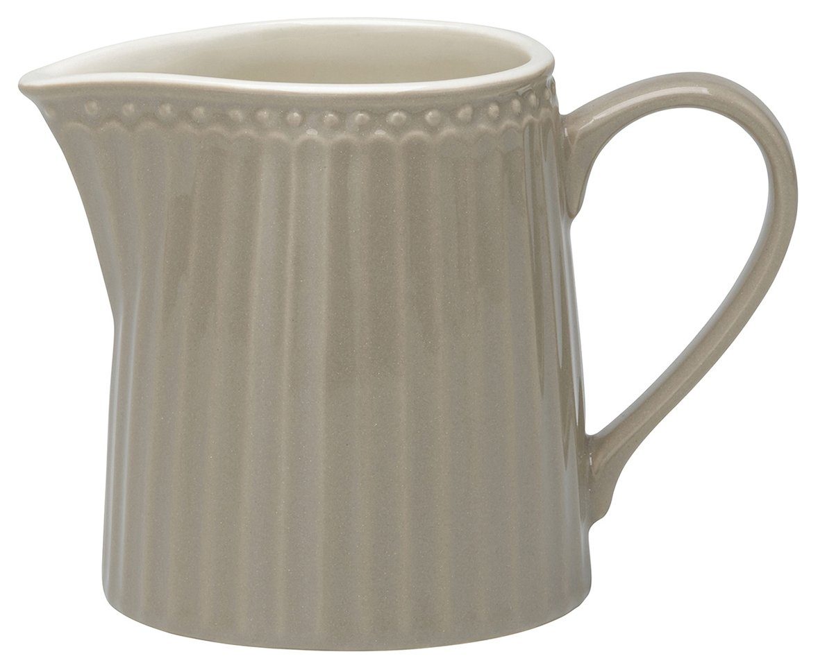 Greengate Milchkännchen Alice Milchkännchen warm grey 0,25 l