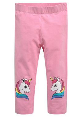 KIDSWORLD 3/4-Leggings (Packung) mit Einhorndruck