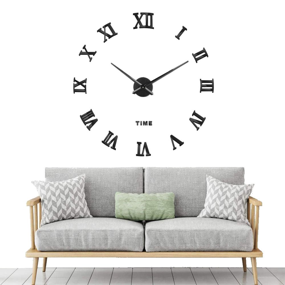 MEGAGOODS Funk-Pendelwanduhr 3D Wanduhr Acryl rund günstig online kaufen