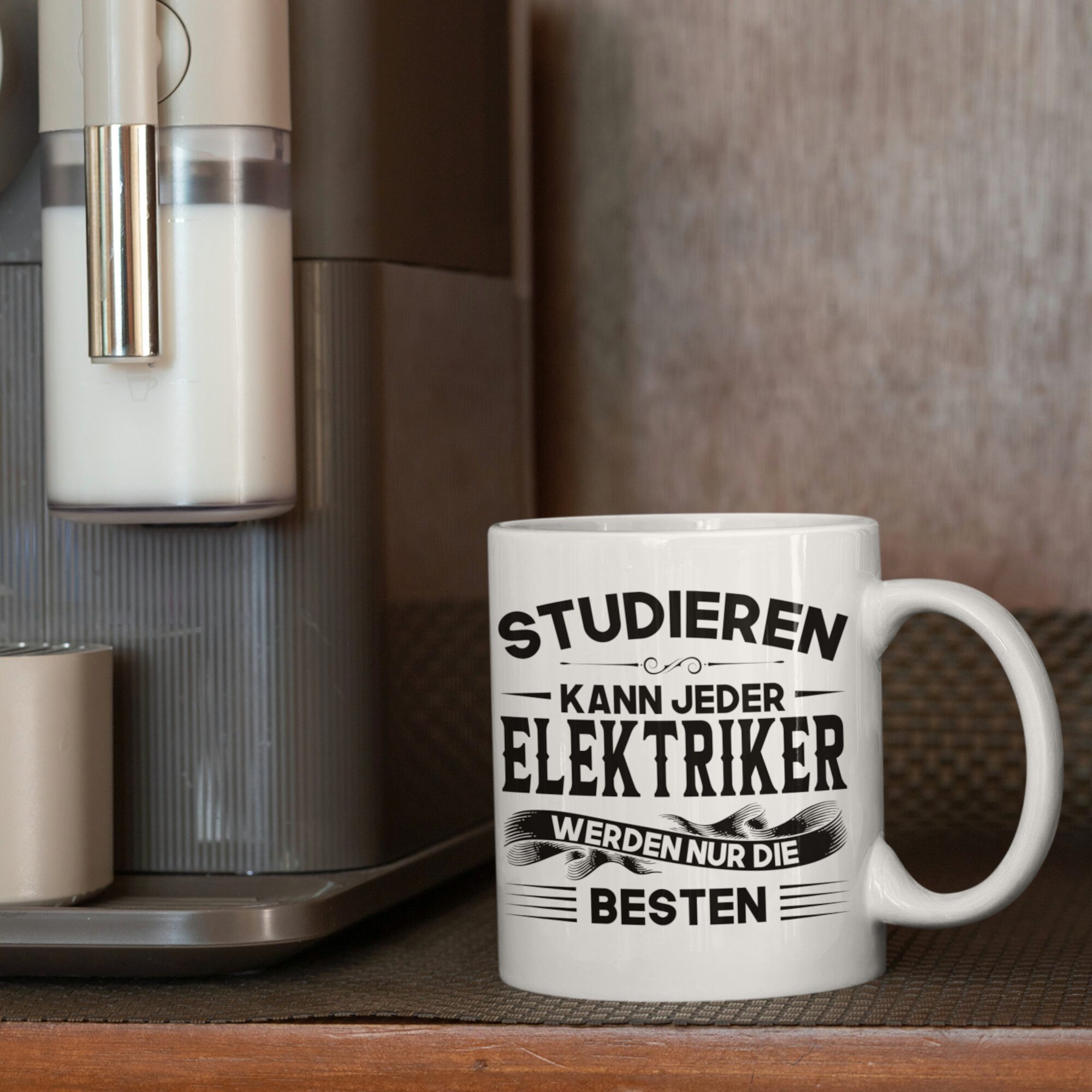 Printmacher Tasse Elektriker Tasse Studieren Kaffeebecher Keramik - 330 ml - Handwerker, Keramik