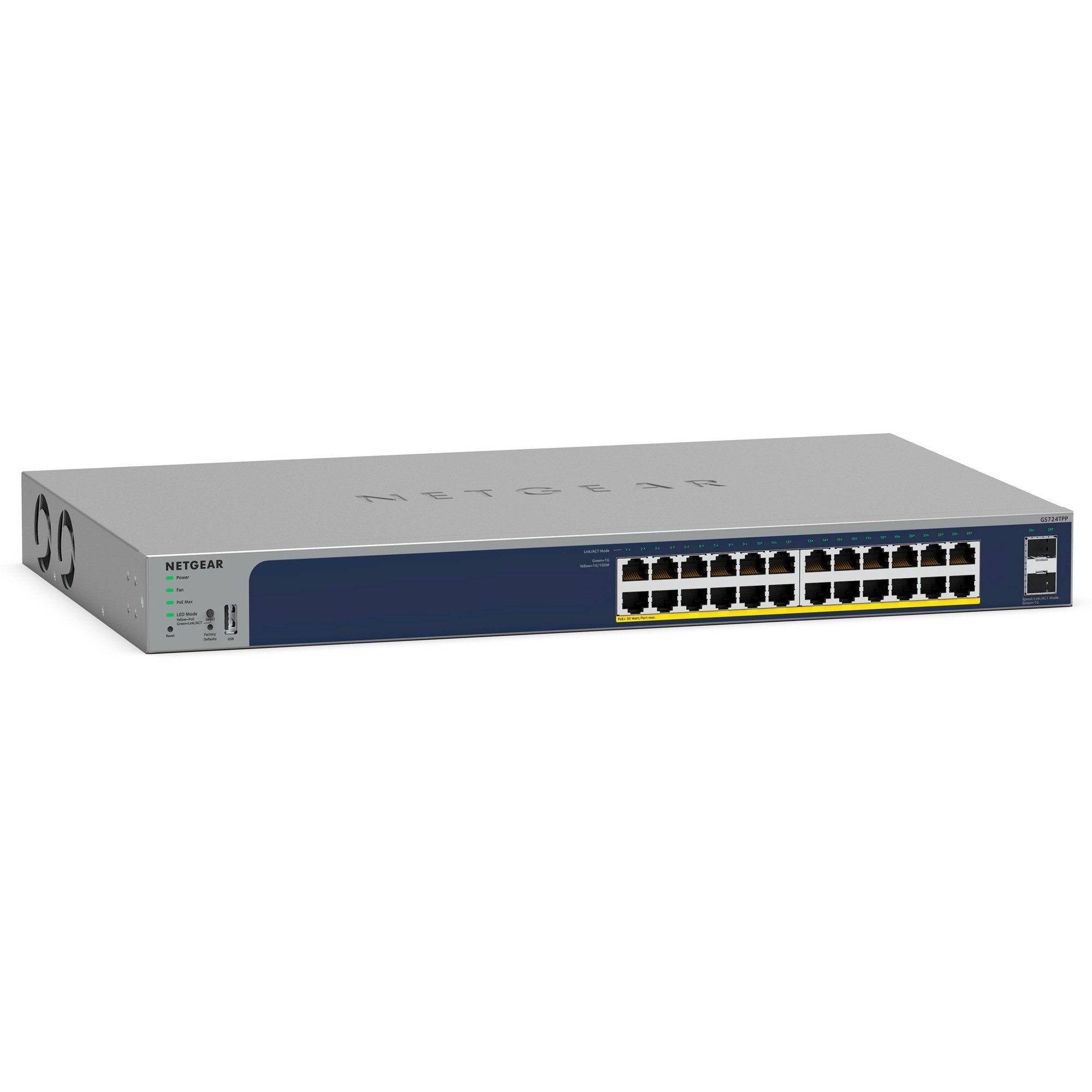 Netgear GS724TPP, Switch Netzwerk-Switch