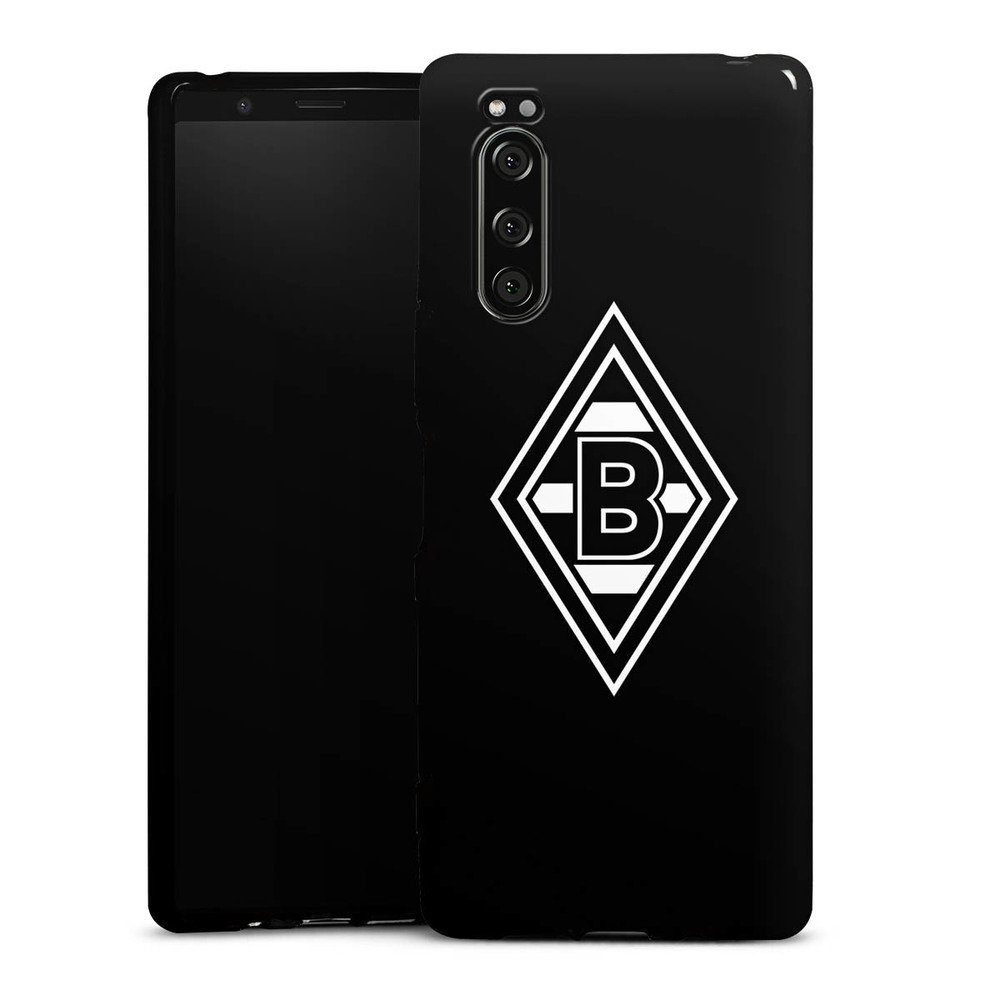 DeinDesign Handyhülle »Borussia Raute Schwarz« Sony Xperia ...