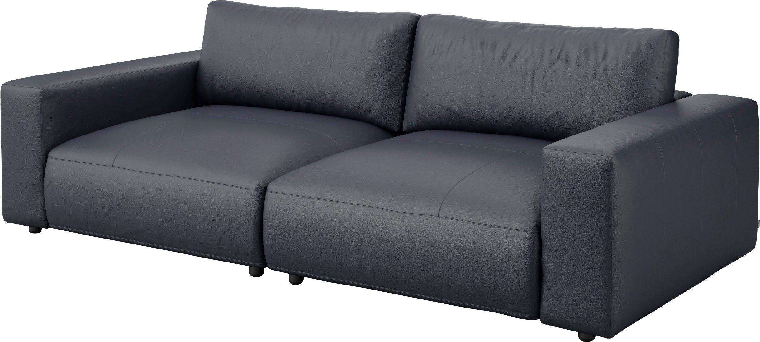 Nähten, und Qualitäten by 4 vielen LUCIA, Big-Sofa branded 2,5-Sitzer in M unterschiedlichen Musterring GALLERY