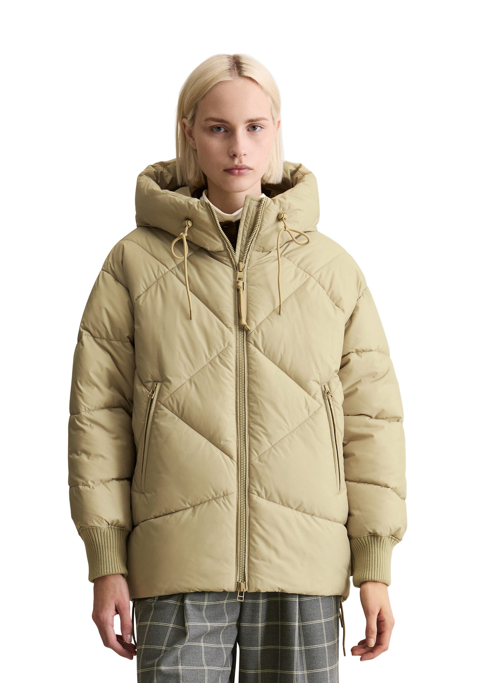 Marc O'Polo DENIM Steppjacke Rückenteil verlängert, günstig online kaufen