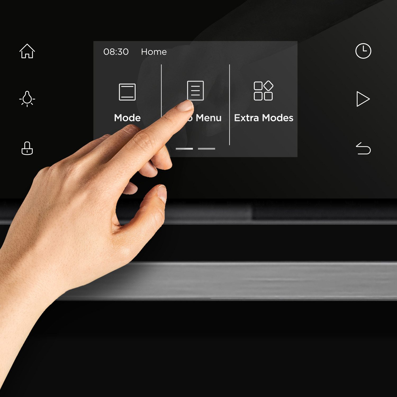 KKT KOLBE Backofen Backofen Elektroherd EB8017TFT TFT-Display, mit 1-fach-Teleskopauszug, Katalytische Platten, 60cm / Einbaubackofen / Heißluft / Soft Close / Katalyse-Reinigung