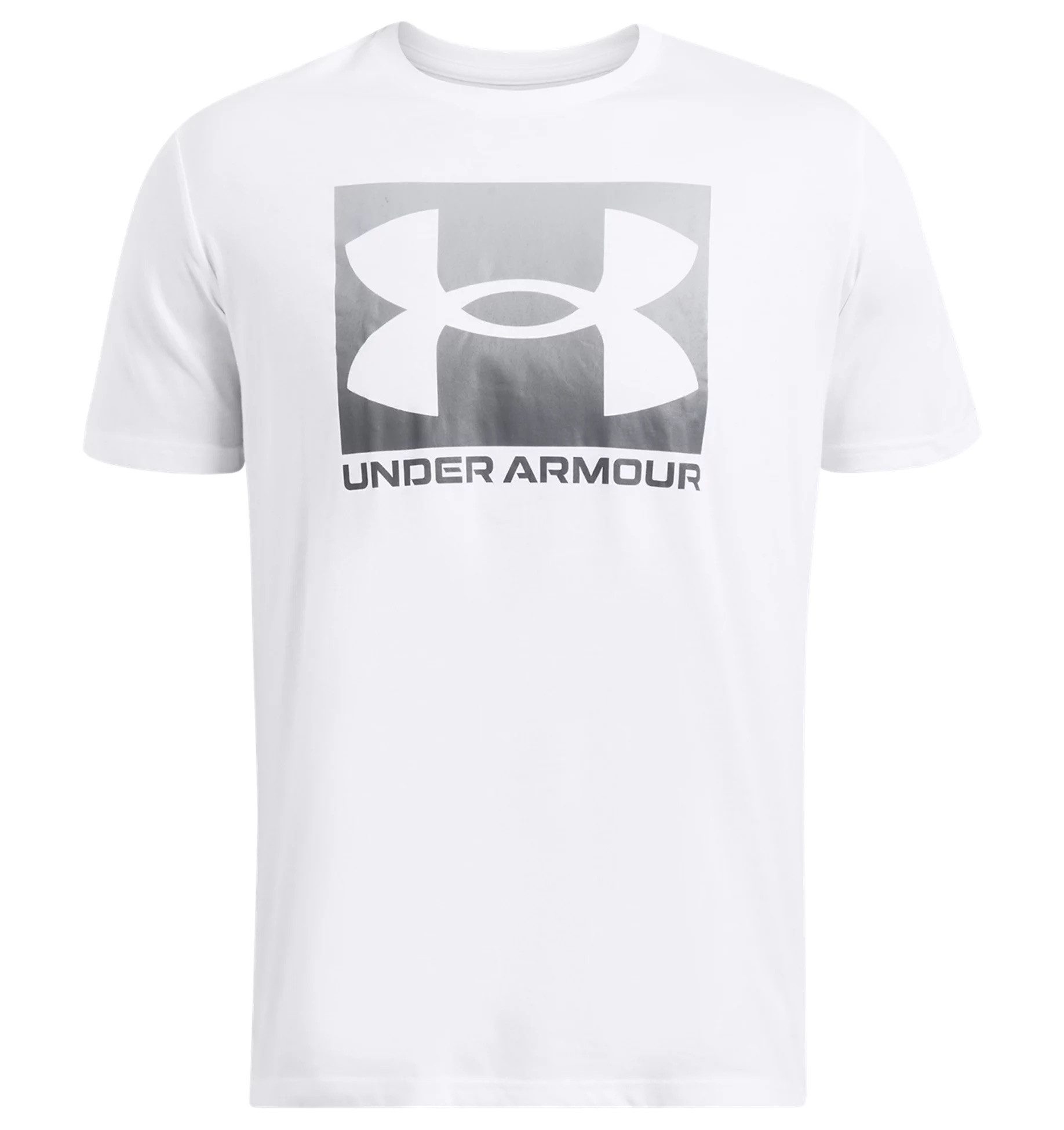 Under Armour® T-Shirt UA M BOXED SPORTS UPDATED SS sportlicher Stil, Rundhalsausschnitt, aus Baumwolle und Polyester