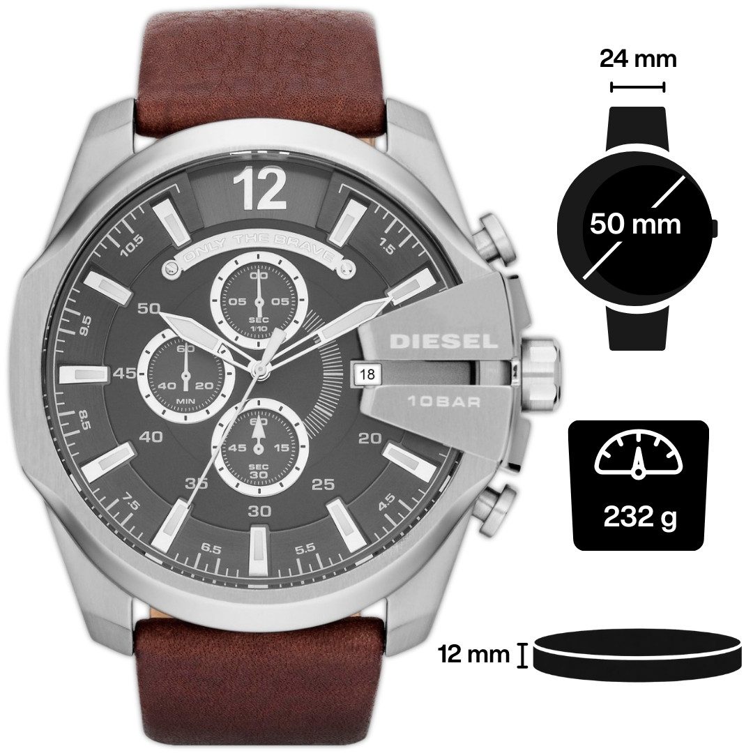 Diesel Chronograph Diesel Chronograph Mega Chief DZ4290