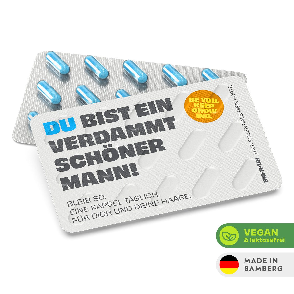 BIO-H-TIN® Hair Essentials Men Forte Kapseln Kapsel, 30 St., 11.8 g 0.0 ml