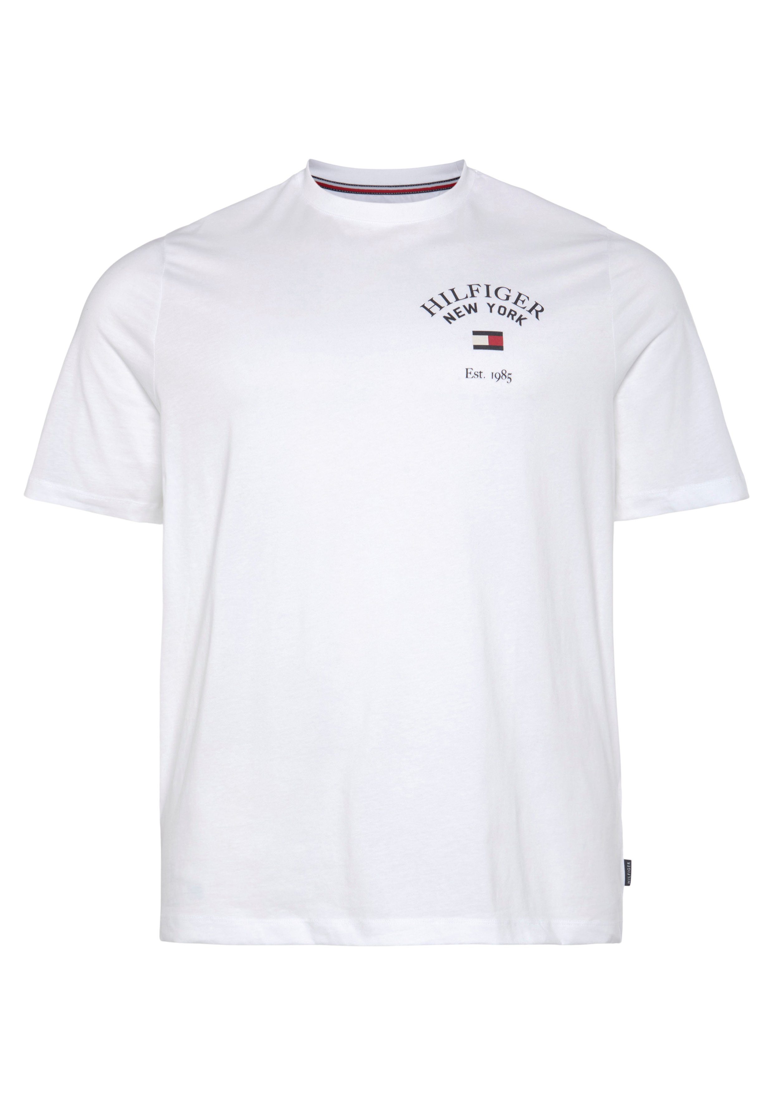 Tommy Hilfiger Big & Tall T-Shirt BT-ARCH VARSITY TEE-B White | T-Shirts