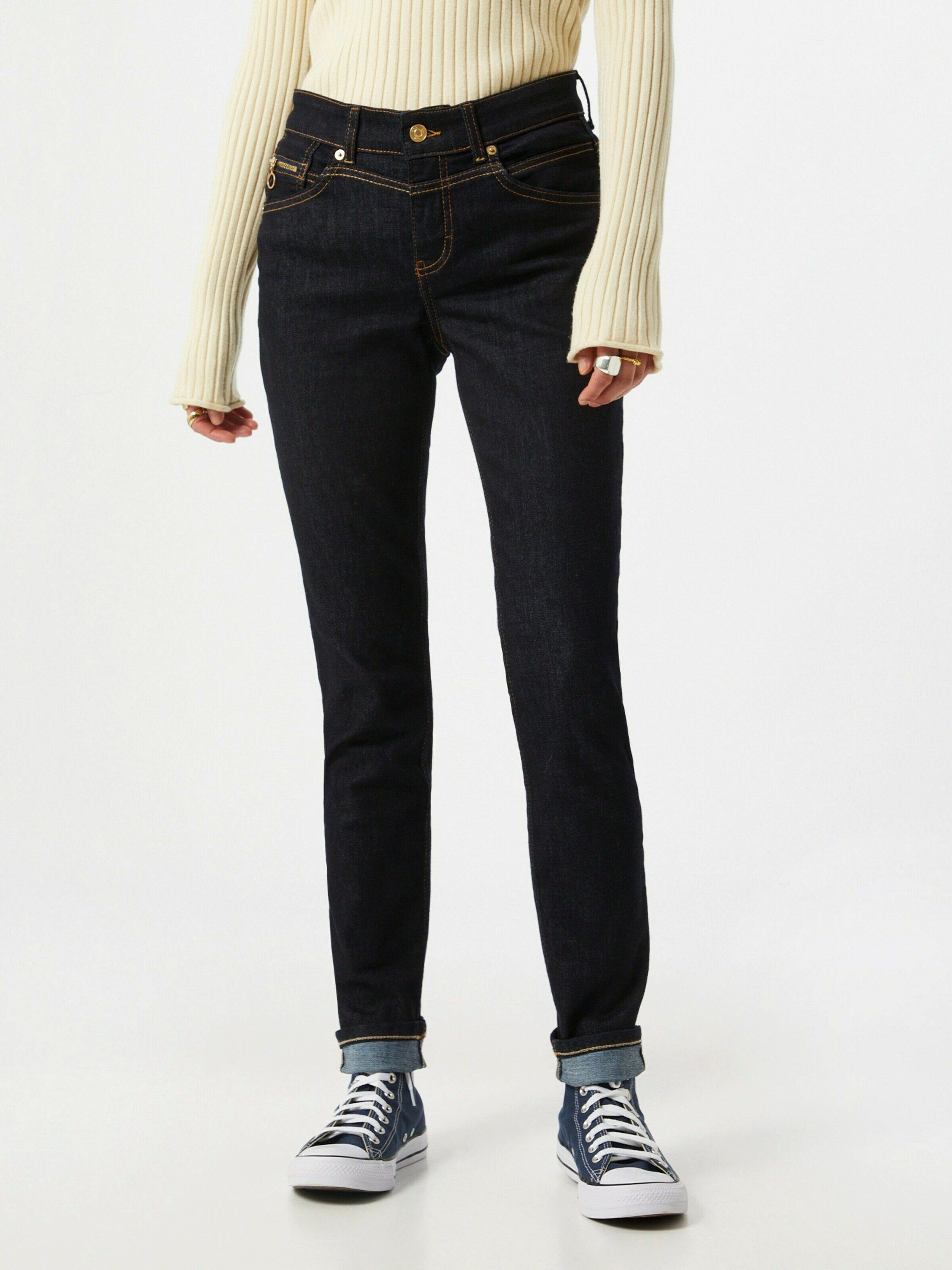 Slim-fit-Jeans Details RICH (1-tlg) Plain/ohne MAC