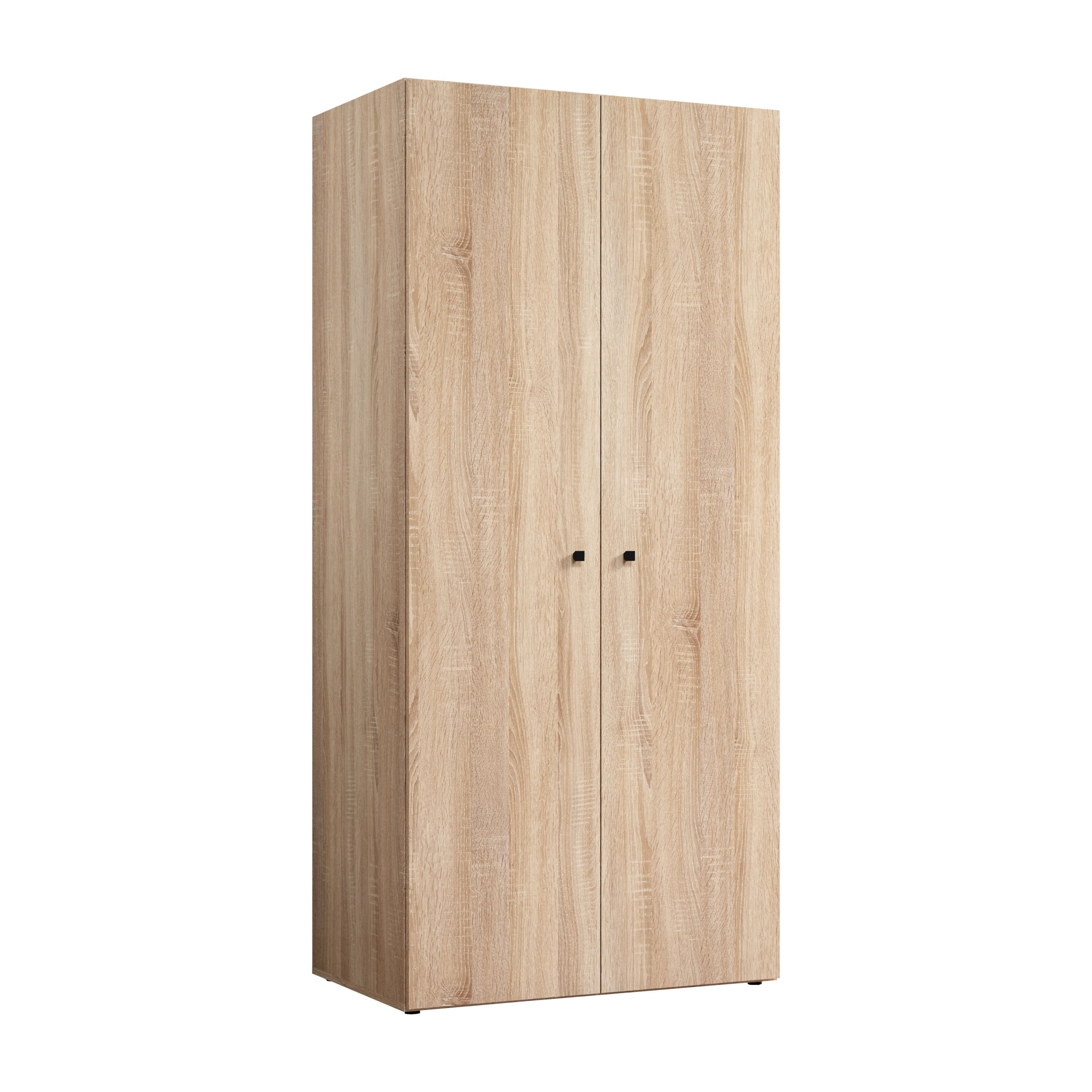 trendteam Kleiderschrank In Eiche Sonoma Nachbildung B/H/T: ca. 81 / 176 / 51 cm