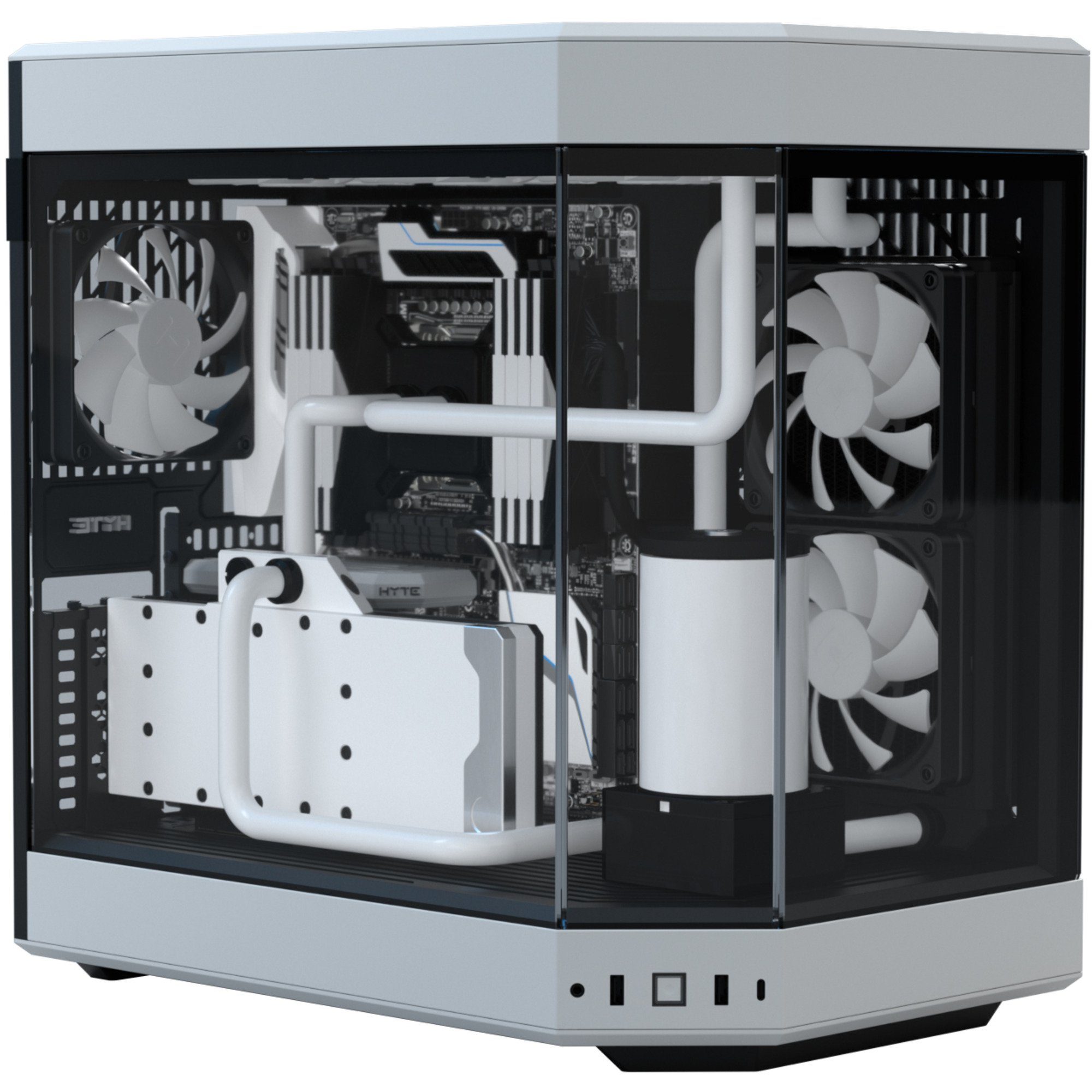 Hyte PC-Gehäuse HYTE Y60, Tower-Gehäuse, (Tempered Glass)