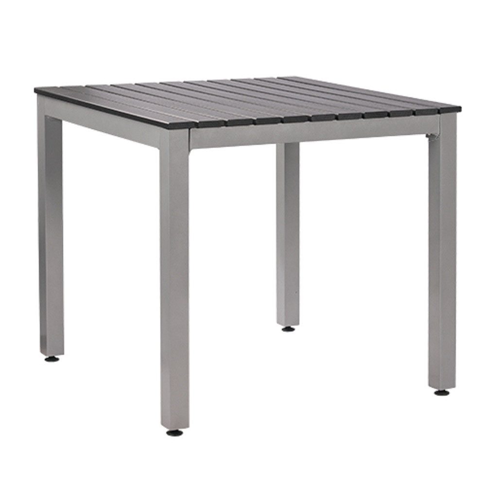 pemora Gartentisch Gartentisch Terrassentisch LUNO 88 Teakholzoptik