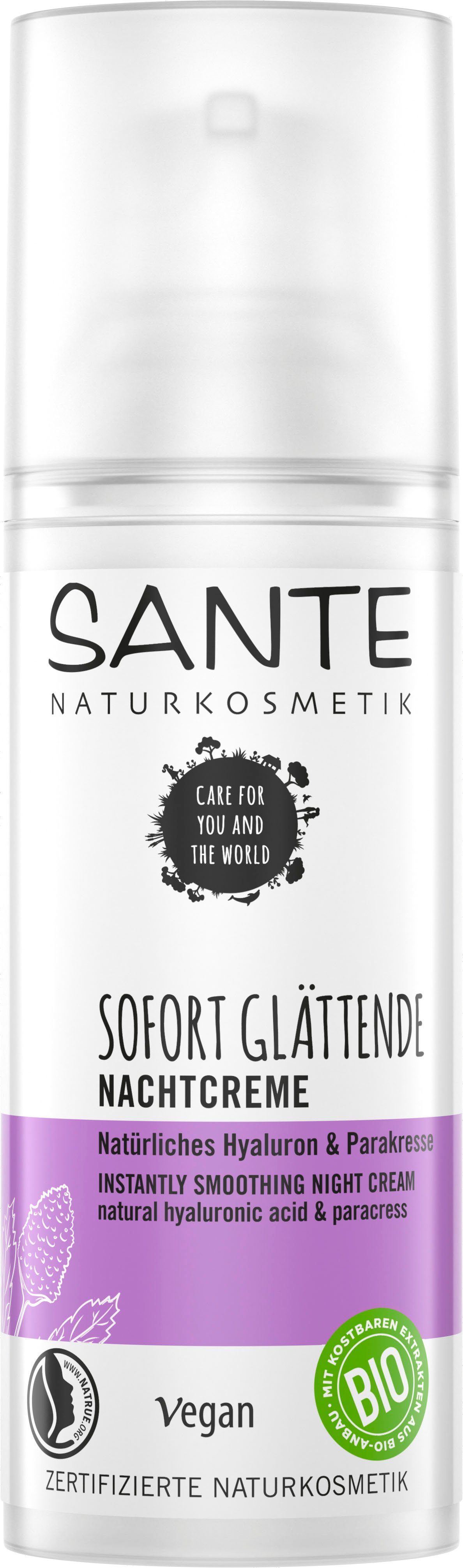 SANTE Nachtcreme »Sofort Glättende Nachtcreme«