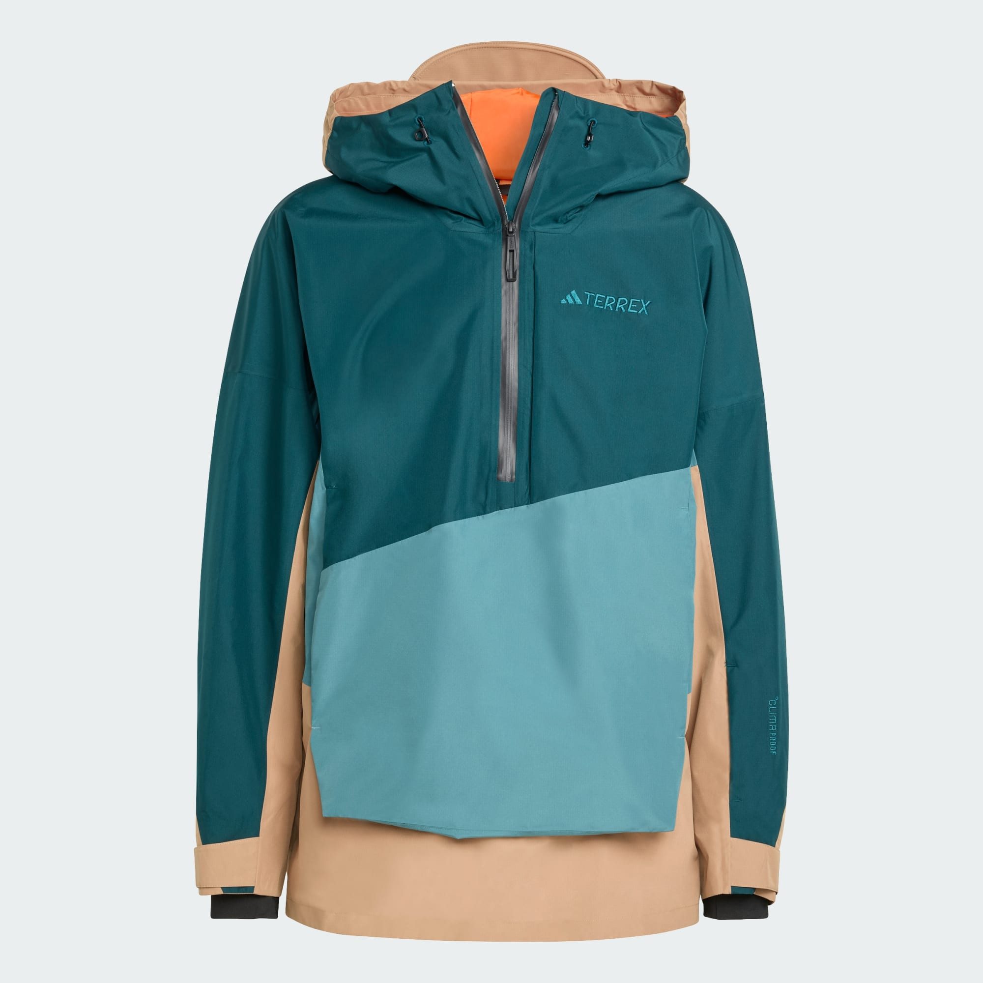 adidas TERREX Winterjacke TERREX XPLORIC 2 LAYER LINED CLIMAPROOF ANORAK (1-St)