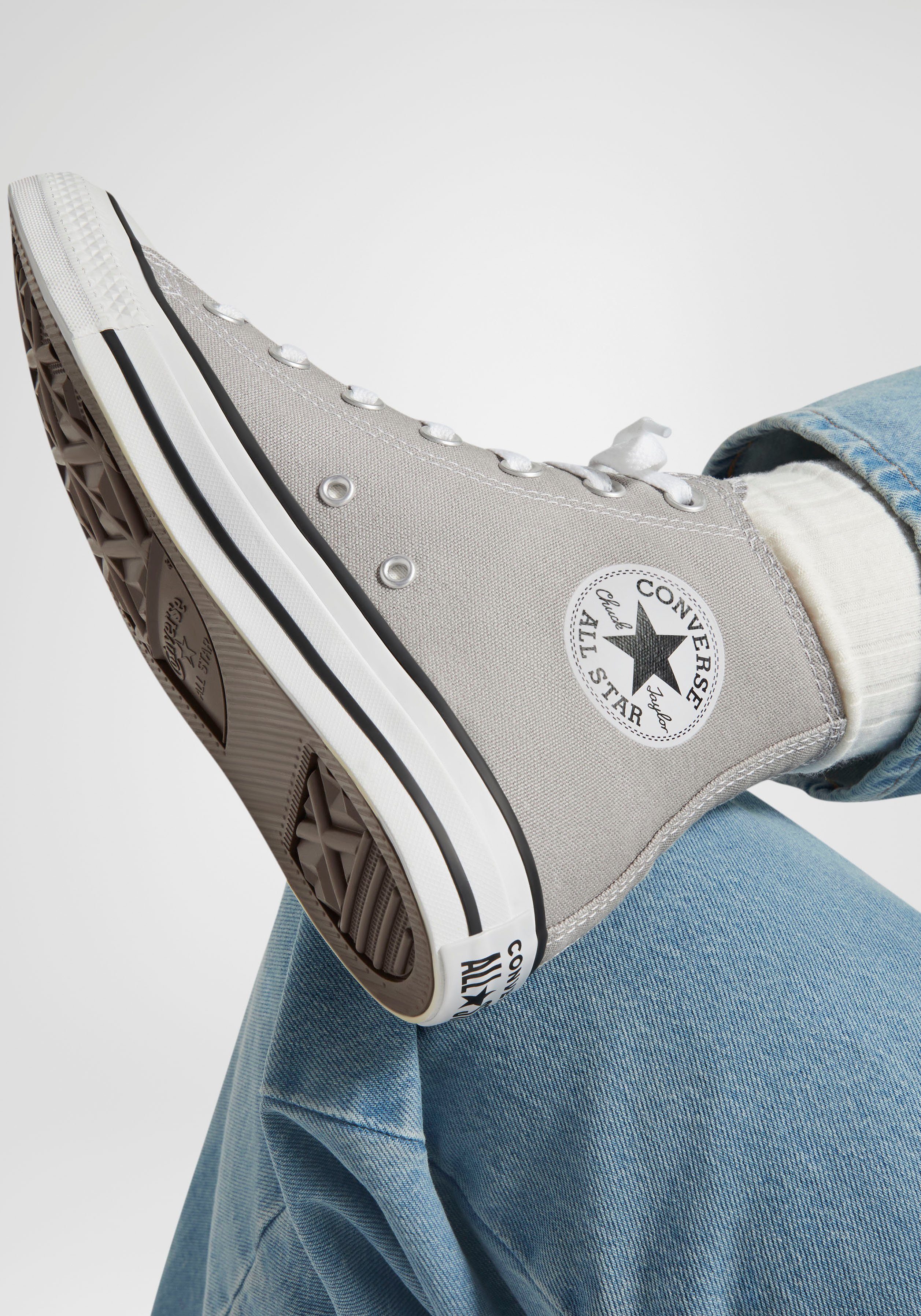 All gray chuck taylors hotsell