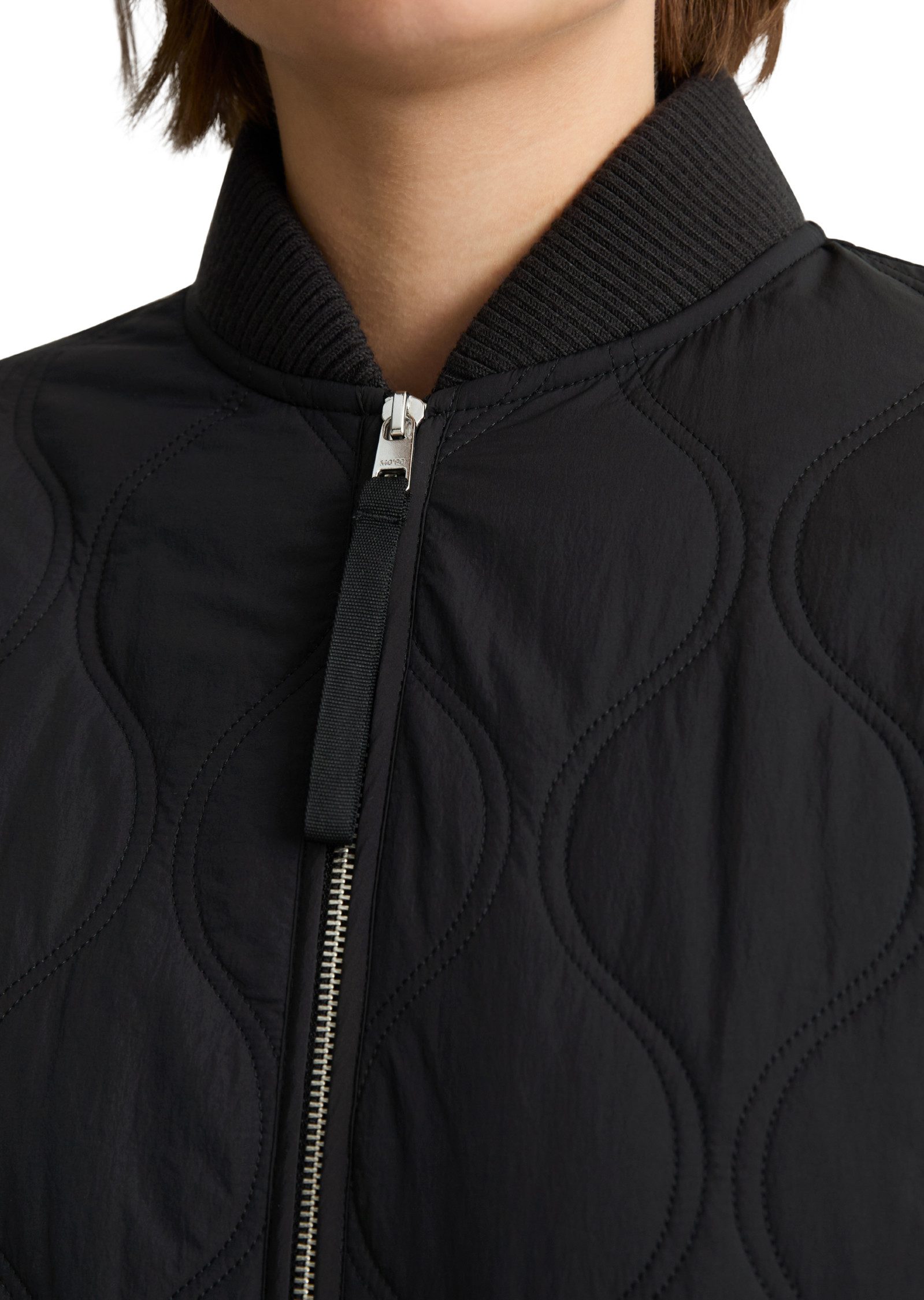 Marc O'Polo DENIM Steppmantel regular aus recyceltem Nylon