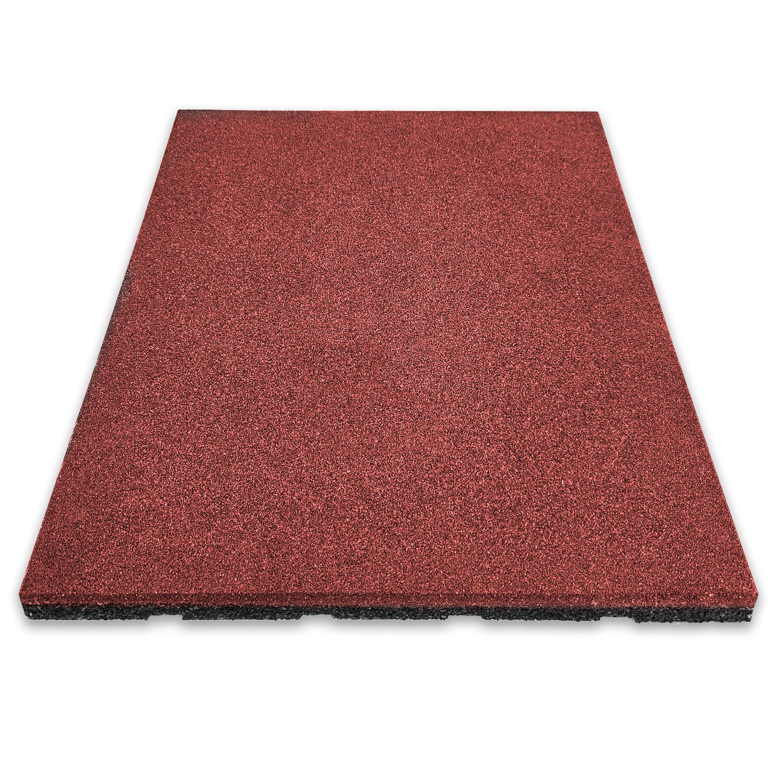 Floordirekt Outdoor-Bodenplatte Fallschutzmatte Play Protect, Bodenschutzmatte mit Drainage, verschiedene Dicken, 1-St., individuell kombinierbar, In vielen Farben, 50 x 50 cm