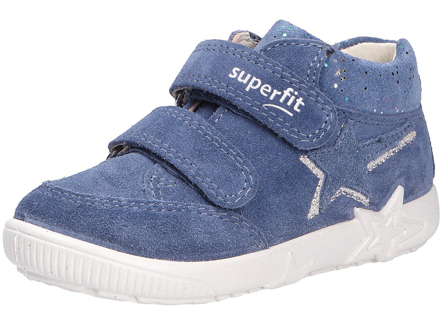 Superfit Mädchen Lauflernschuh blau Größe Schnürschuh