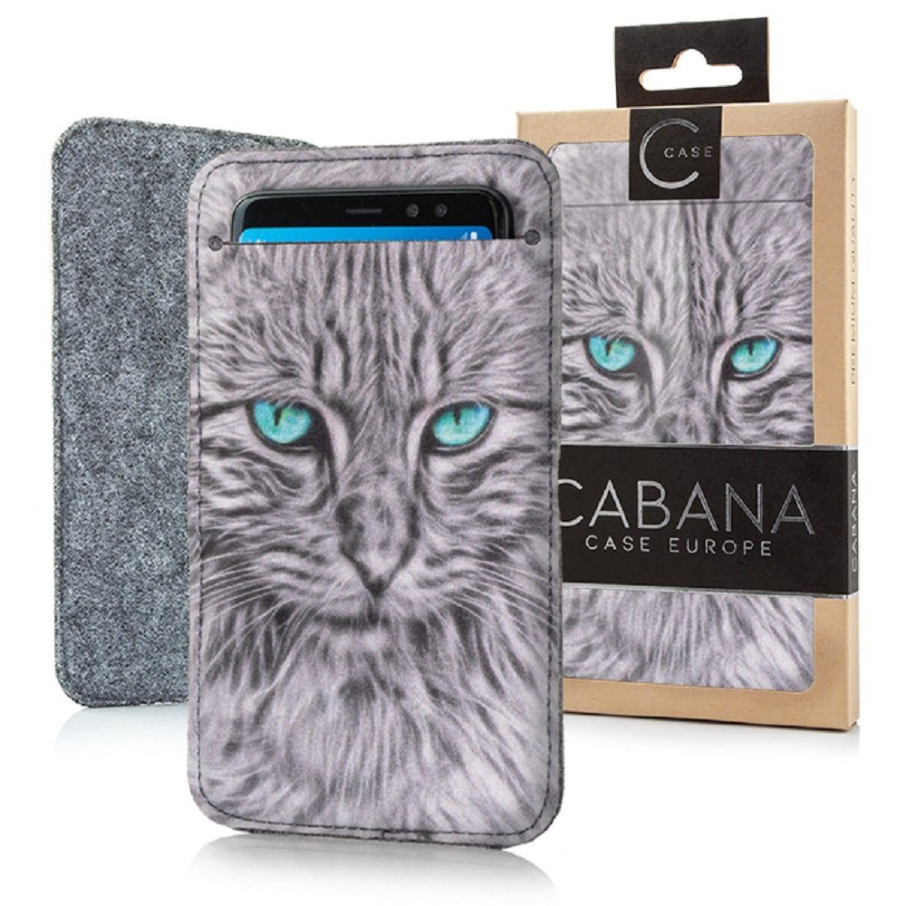 cofi1453 Handyhülle Universal Handyhülle Slim Pocket Schutzhülle Cover 10x17cm Case Motiv