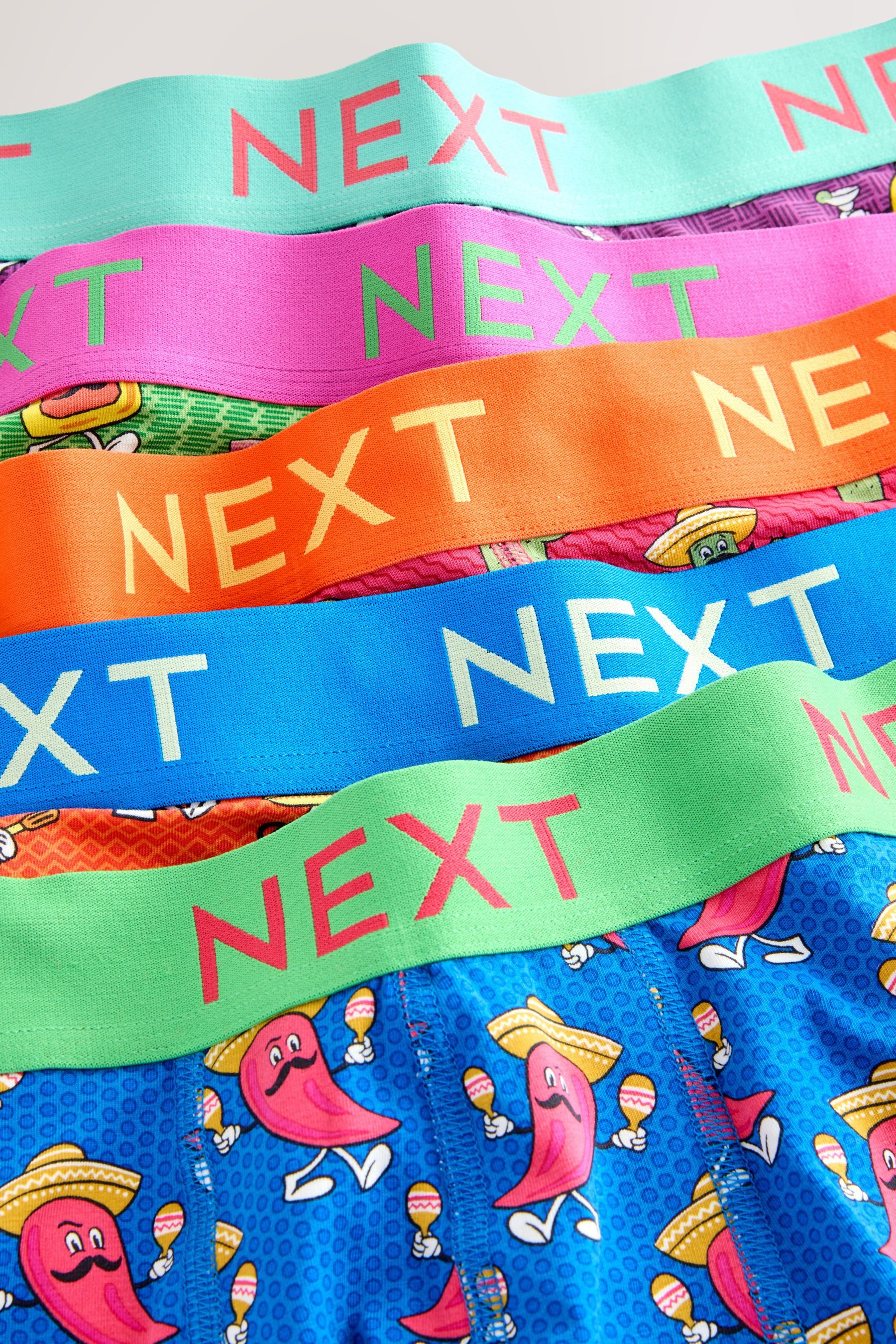 Next Boxershorts Hüfthohe Boxershorts, 5er-Pack (5-St)