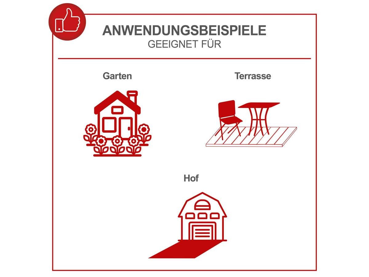 Scheppach Benzin-Laubbläser LB5200BP, (1 St), 51,7 cm³, 1,9 PS Motorleistun günstig online kaufen