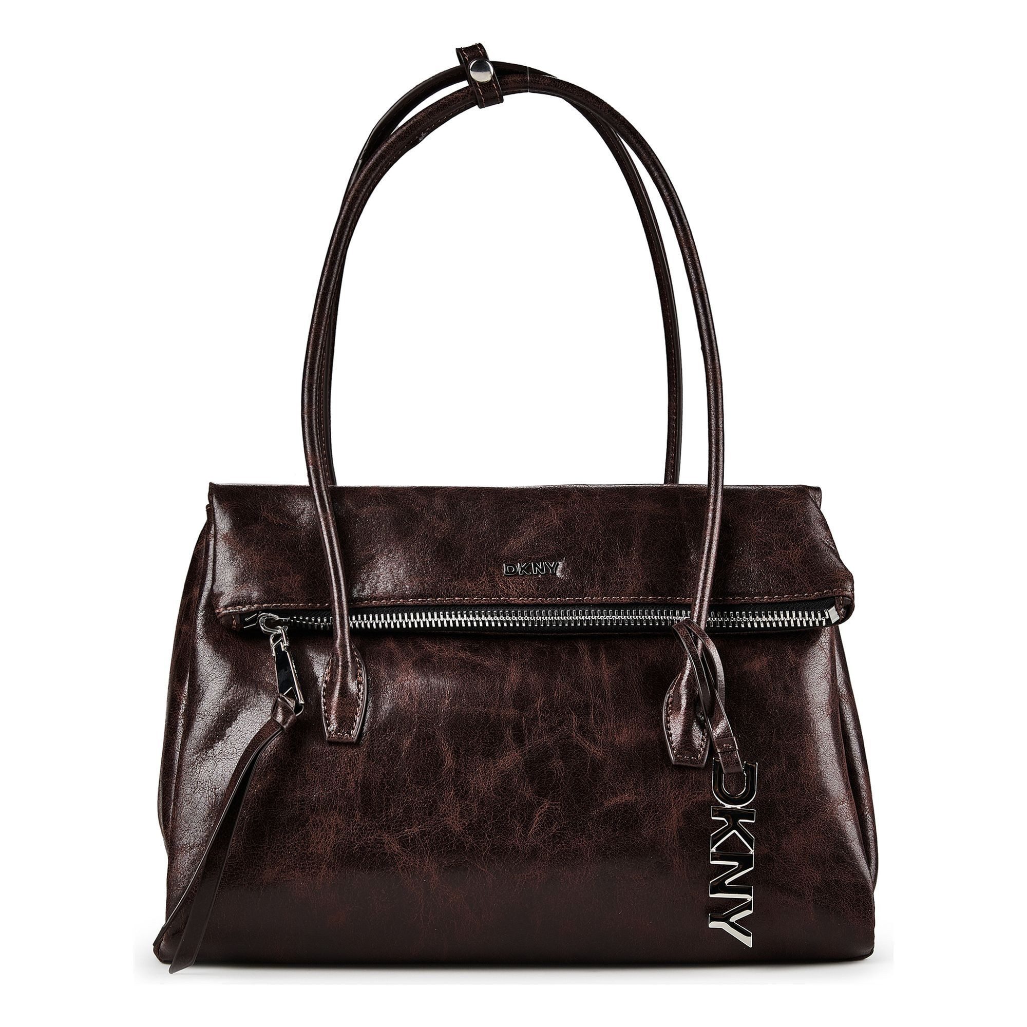 DKNY Schultertasche Rivington, Polyurethan