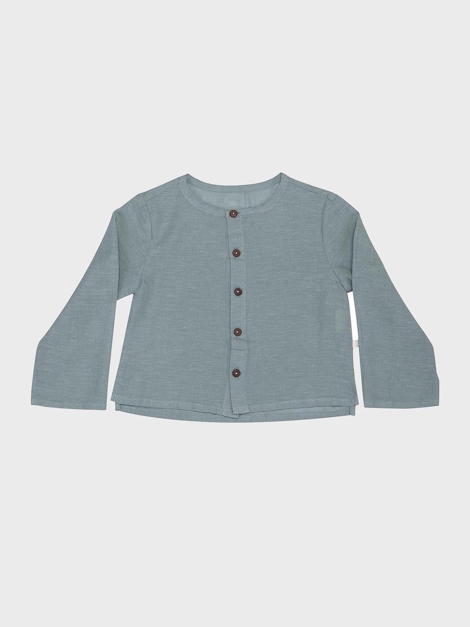 Sommerjacke Baby Sommerjacke mit Knöpfen, Bio-Baumwolle Hanf