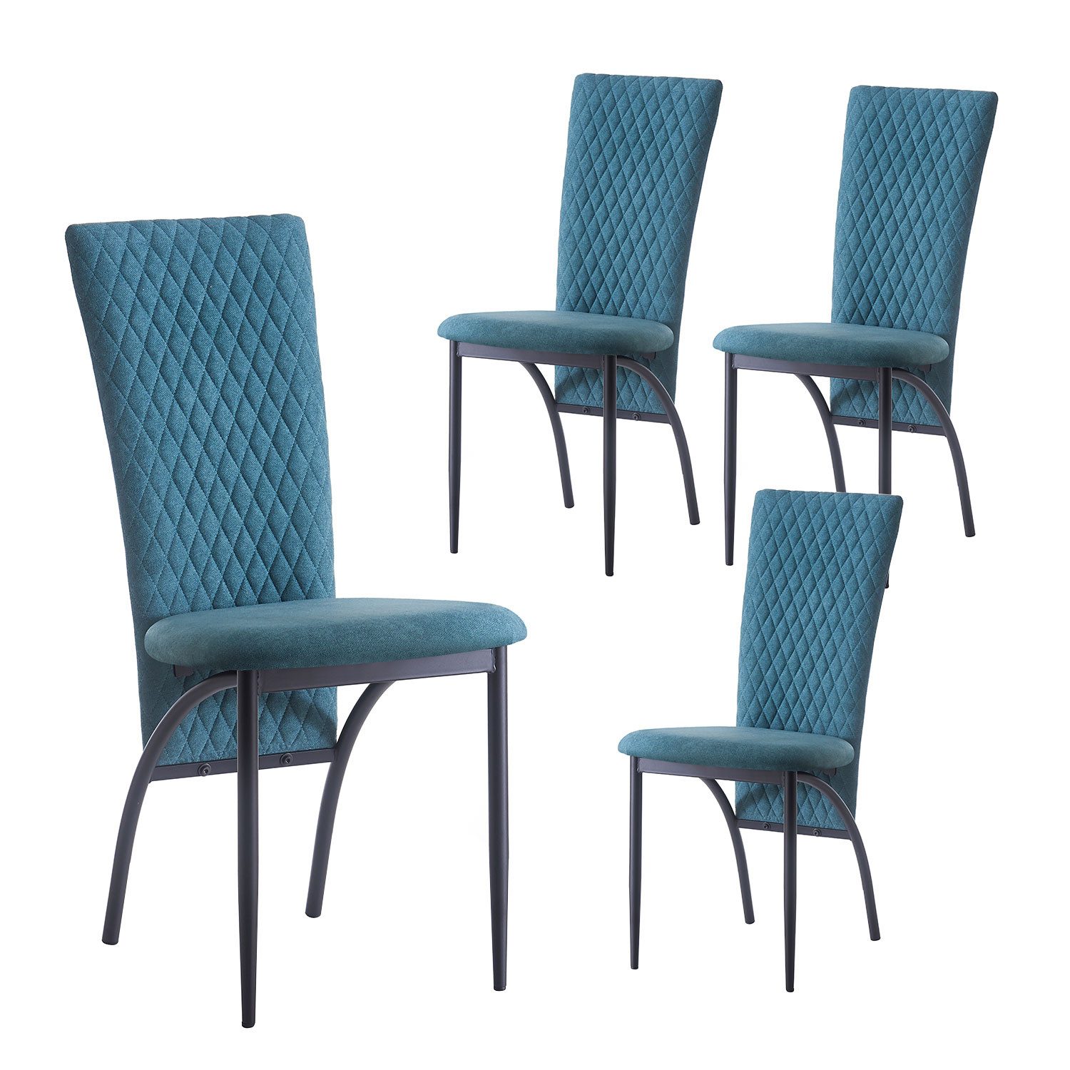 B&D home 4-Fußstuhl THADDÄUS (4er Set, günstig online kaufen