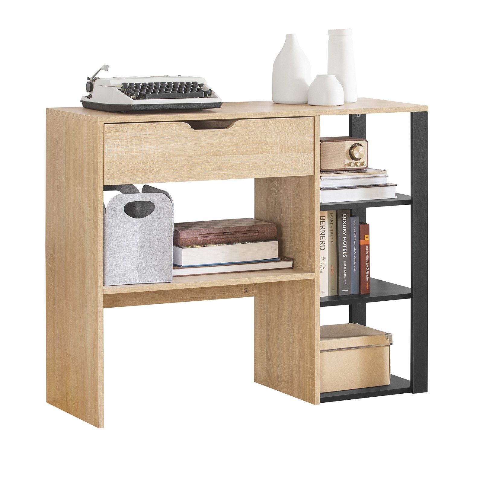 SoBuy Konsolentisch FSB53, Flurtisch Sideboard schmaler Beistelltisch Sofatisch