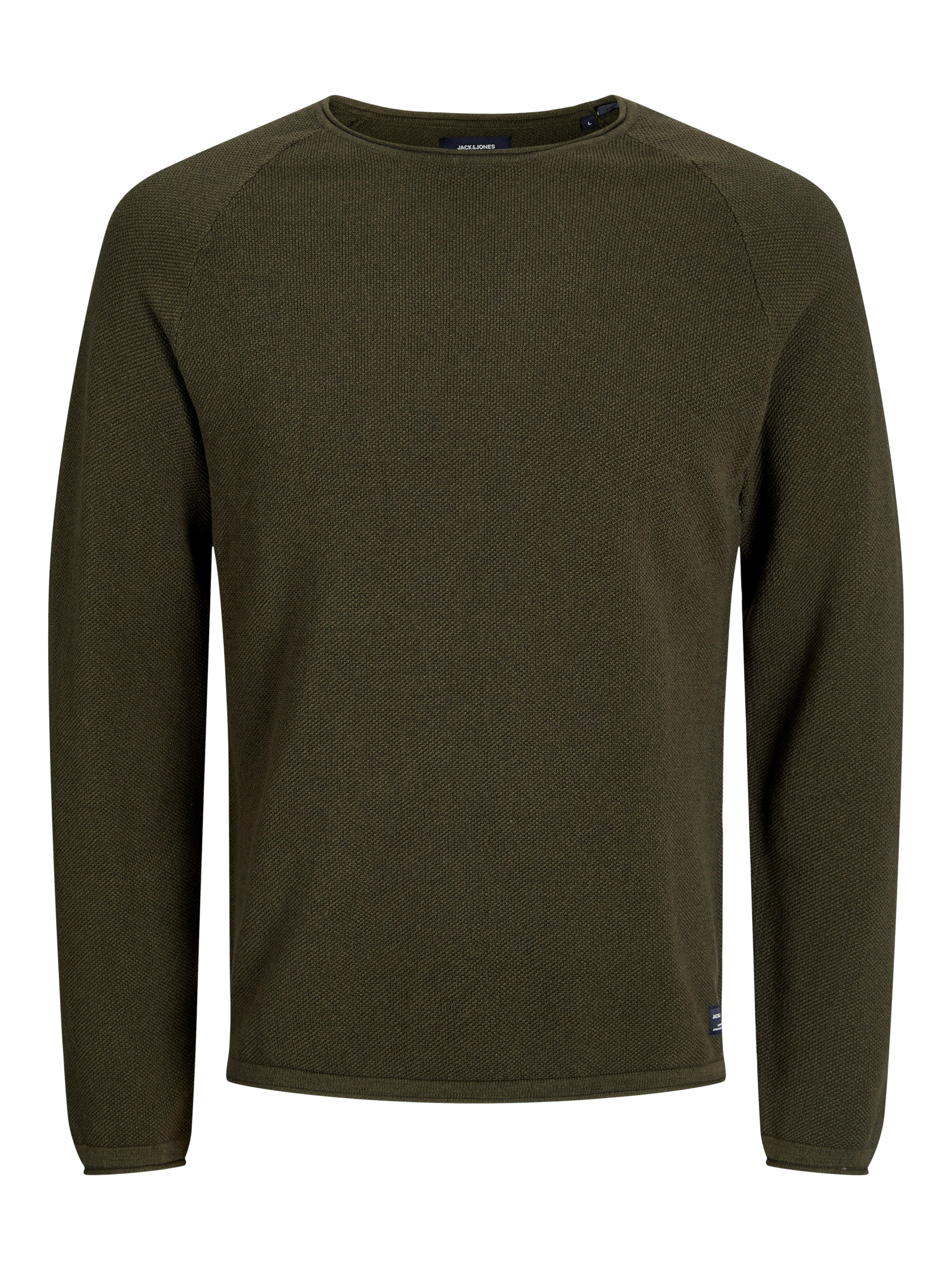 Rundhalspullover JJEHILL KNIT CREW NECK NOOS