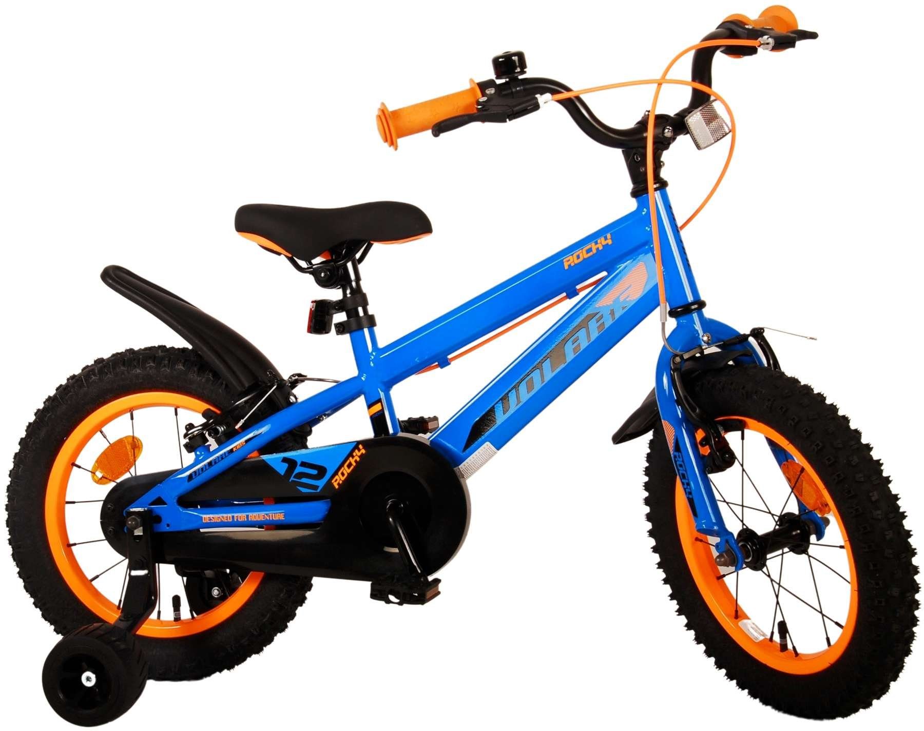 PROMETHEUS BICYCLES® HAWK Kinderfahrrad 14 , Blau-Schwarz mit